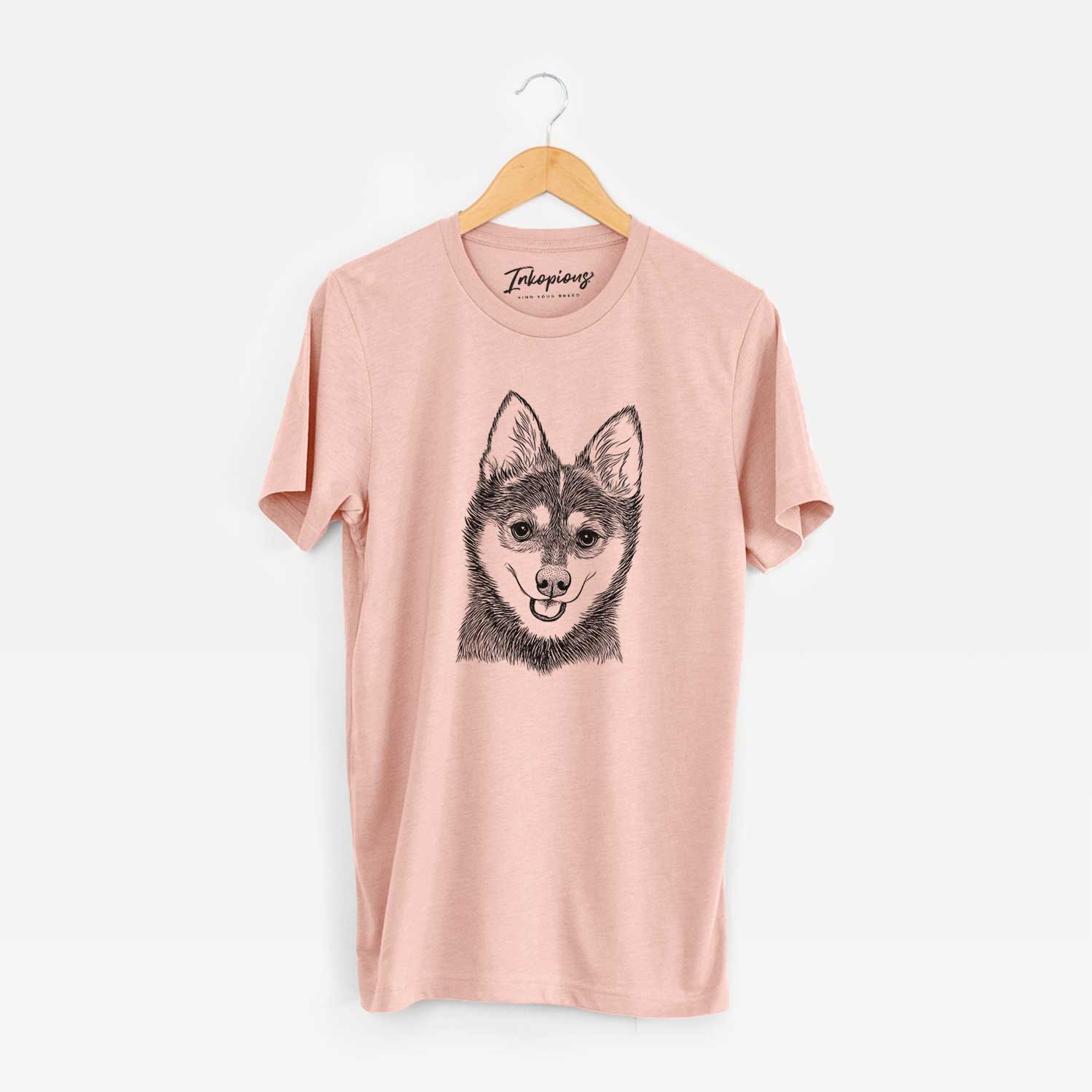 Bare Posey the Alaskan Klee Kai - Unisex Crewneck