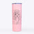 Preston the Powderpuff Chinese Crested - 20oz Skinny Tumbler