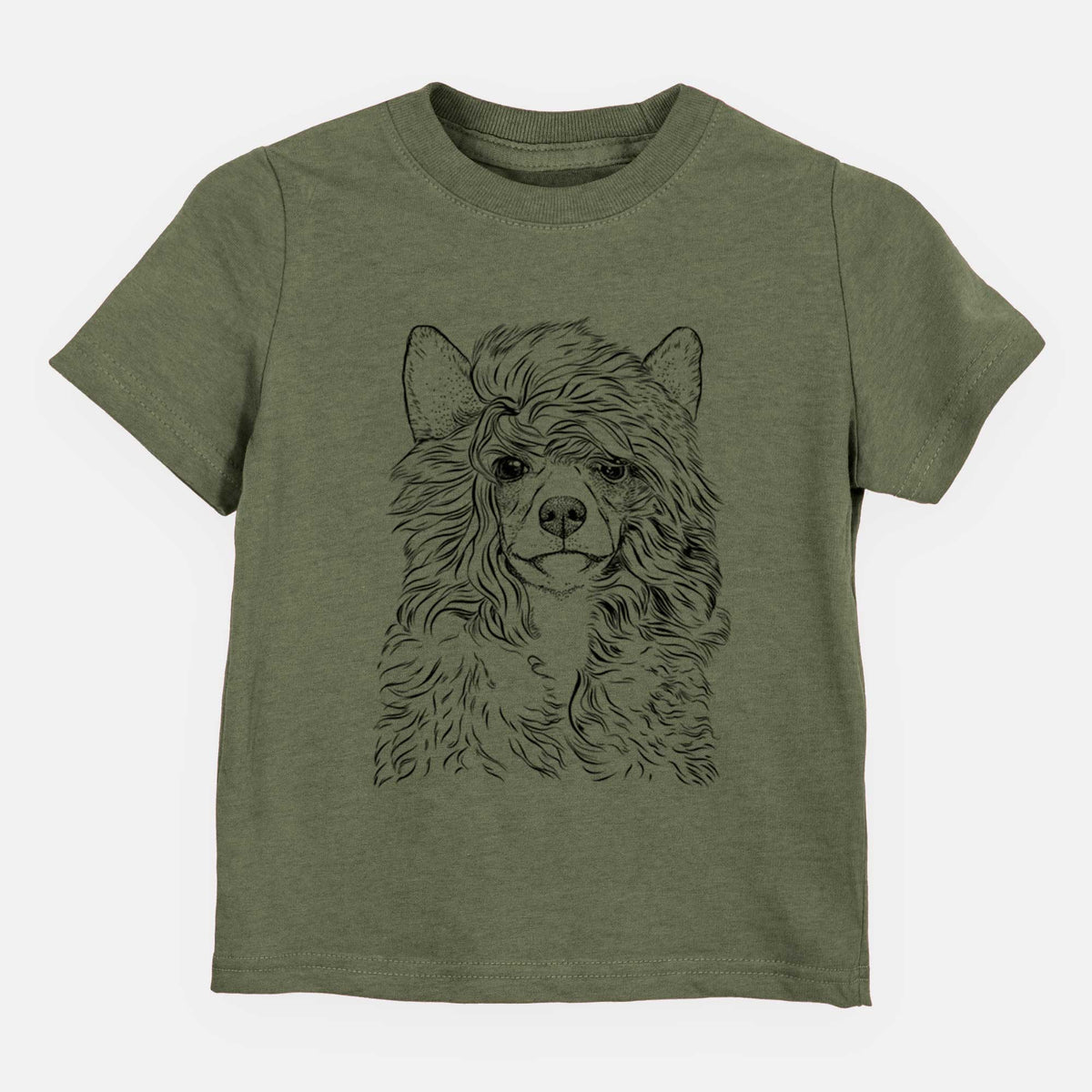 Bare Preston the Powderpuff Chinese Crested - Kids/Youth/Toddler Shirt