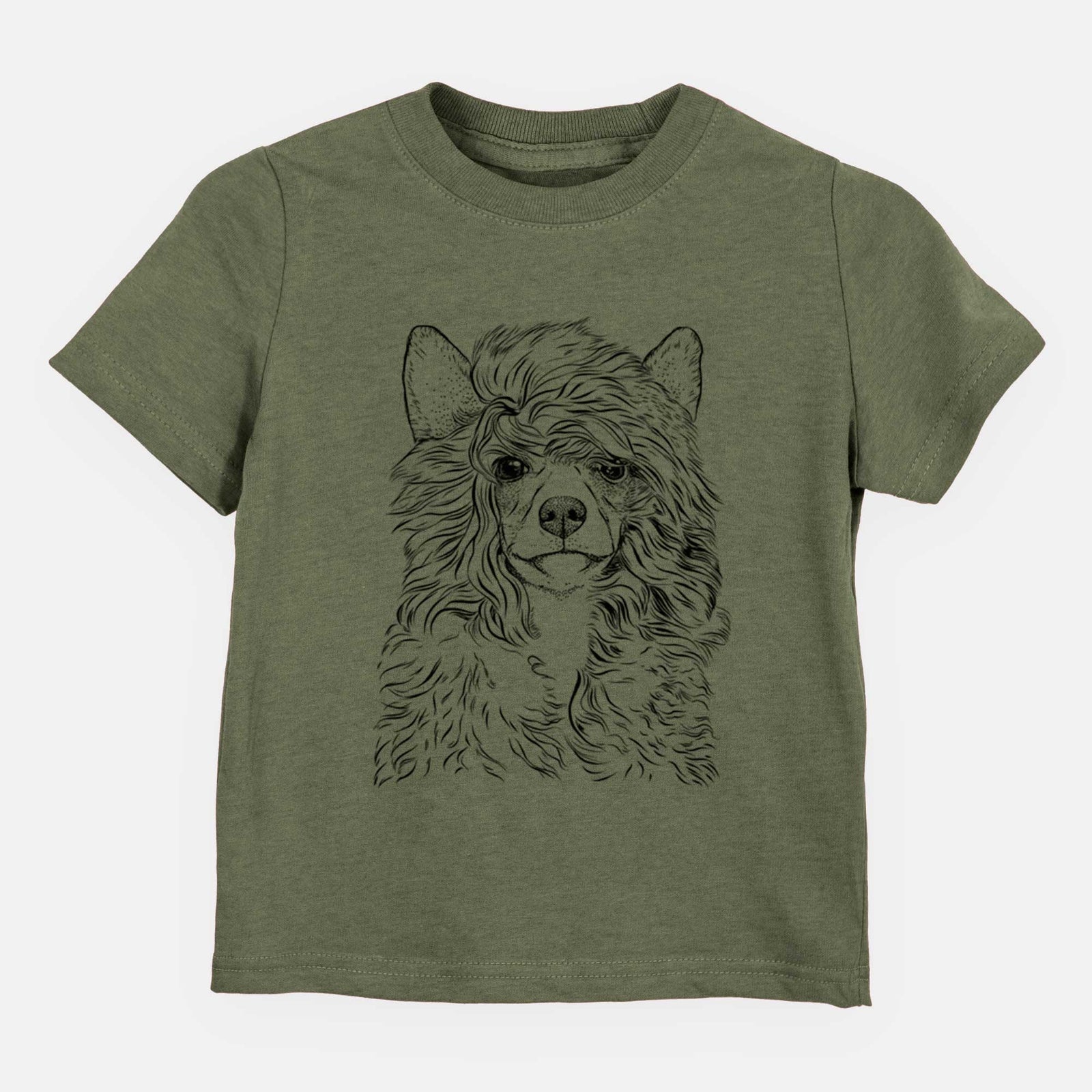 Bare Preston the Powderpuff Chinese Crested - Kids/Youth/Toddler Shirt