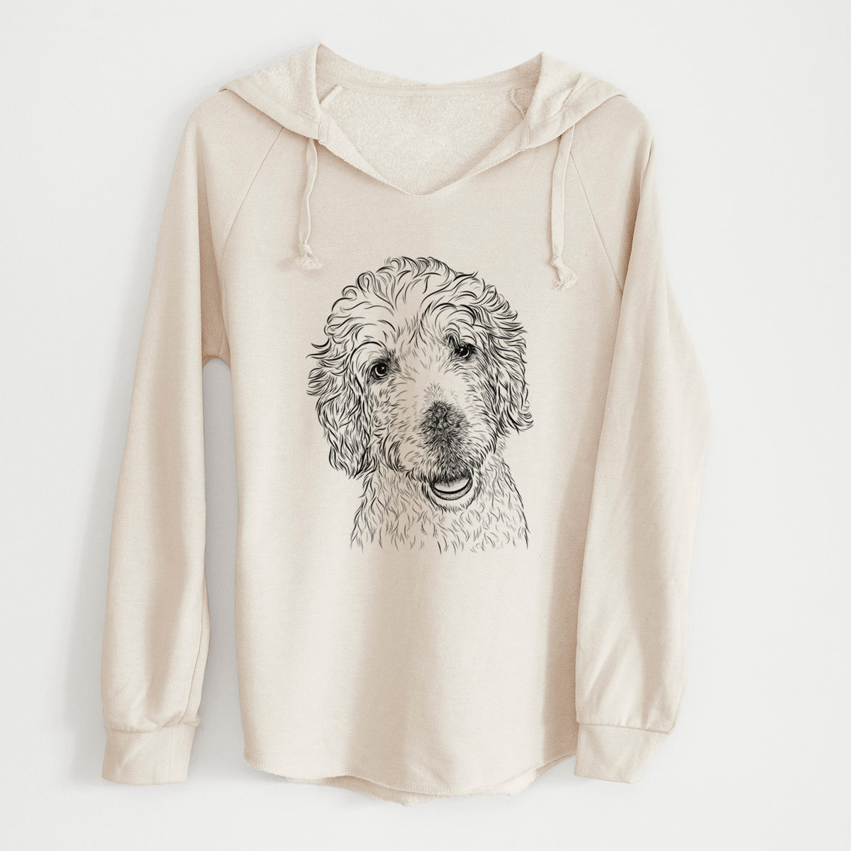 Bare Preston the Labradoodle - Cali Wave Hooded Sweatshirt