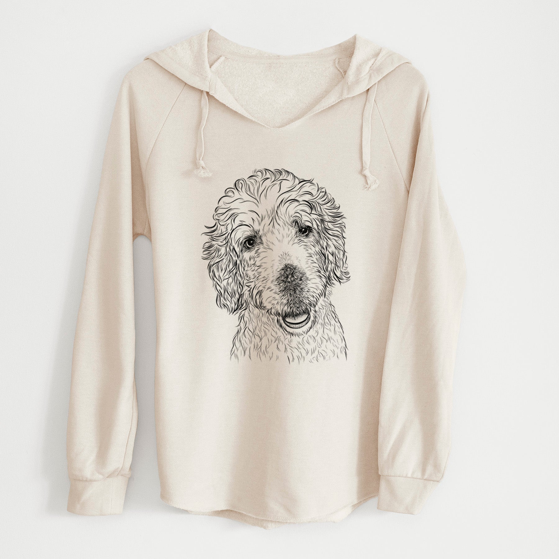 Bare Preston the Labradoodle - Cali Wave Hooded Sweatshirt