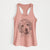 Preston the Labradoodle - Women's Racerback Tanktop