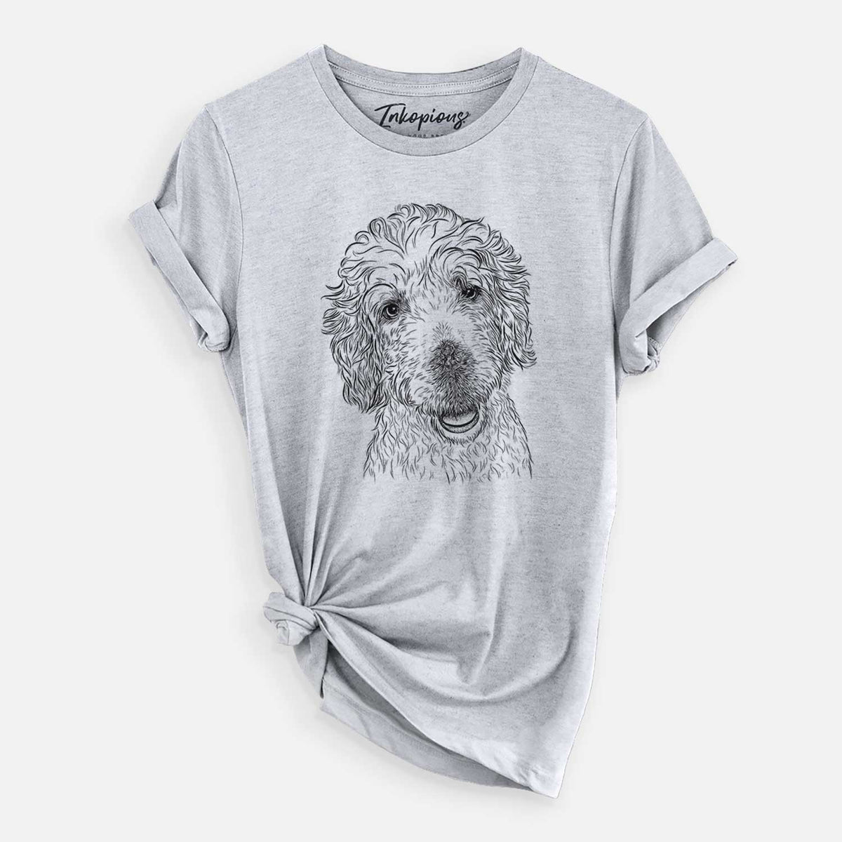 Bare Preston the Labradoodle - Unisex Crewneck