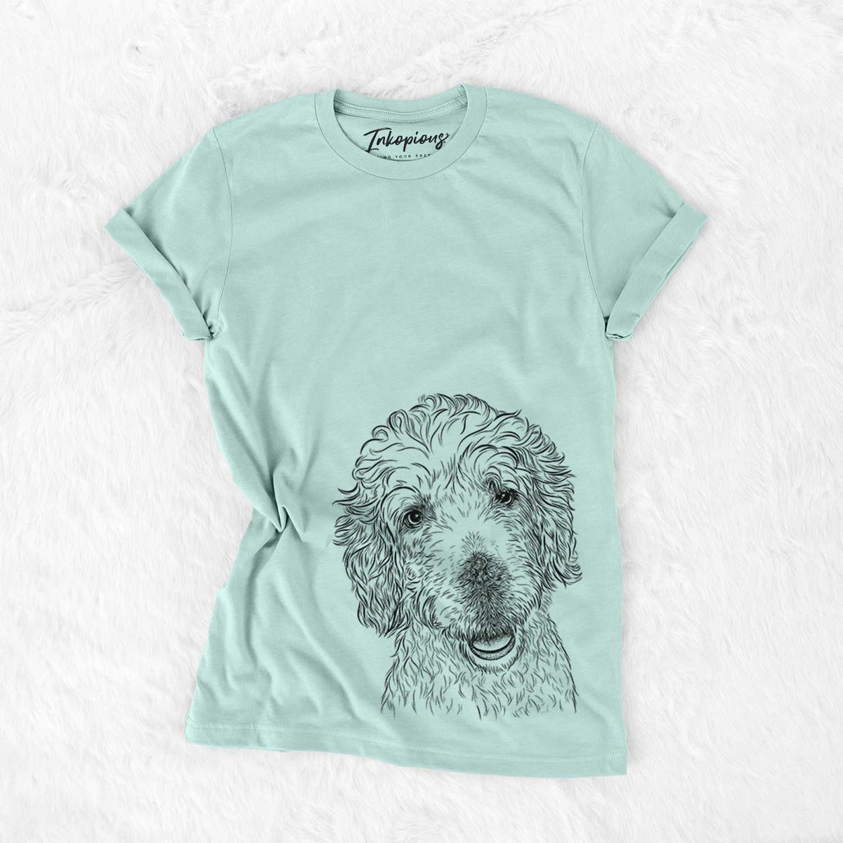Bare Preston the Labradoodle - Unisex Crewneck
