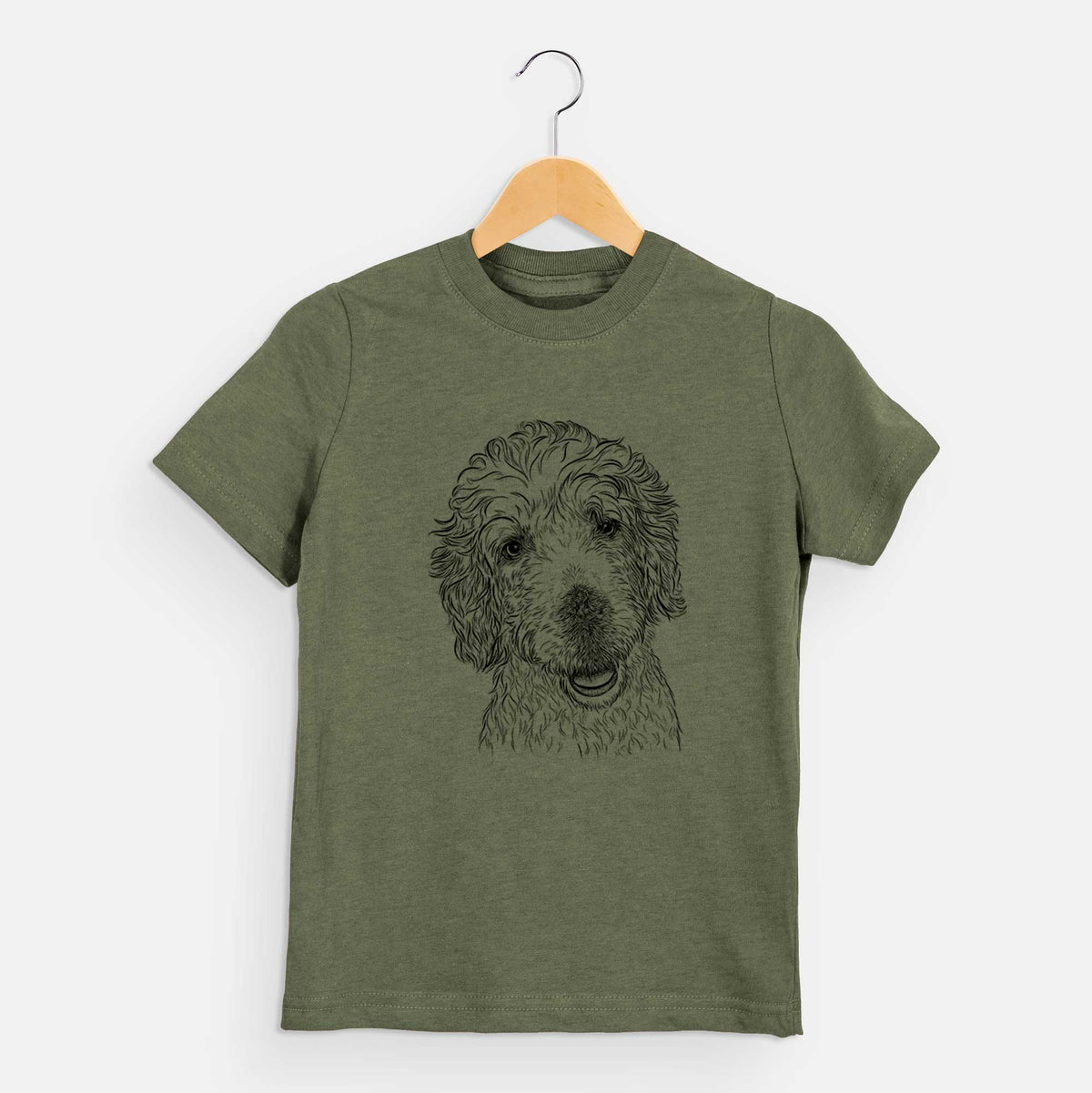 Bare Preston the Labradoodle - Kids/Youth/Toddler Shirt