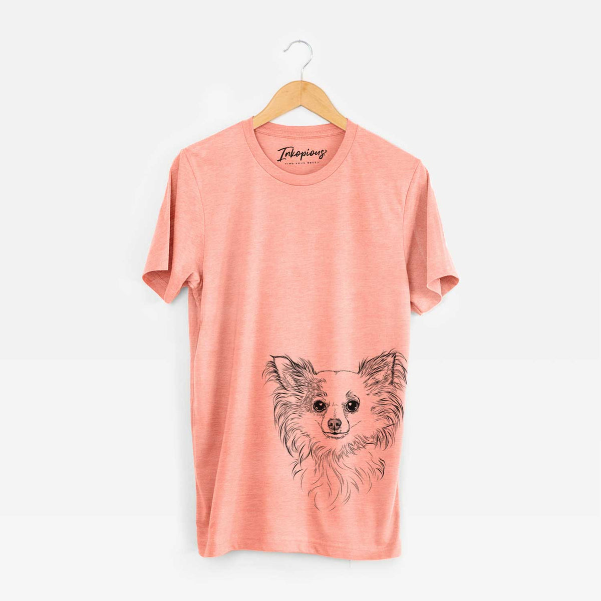 Princess Ava Bisou the Long Haired Chihuahua - Bella Canvas Unisex Crewneck