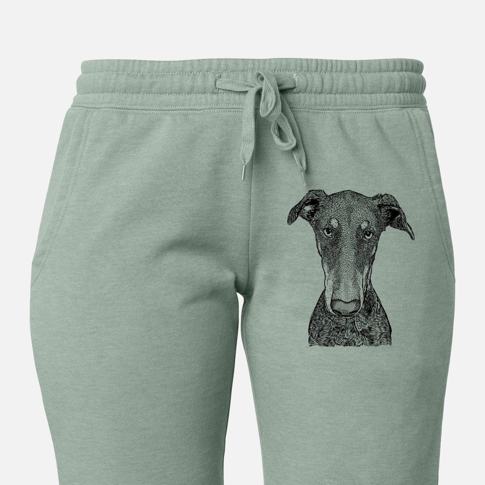 Princess Fiona the Doberman Pinscher - Women's Cali Wave Joggers