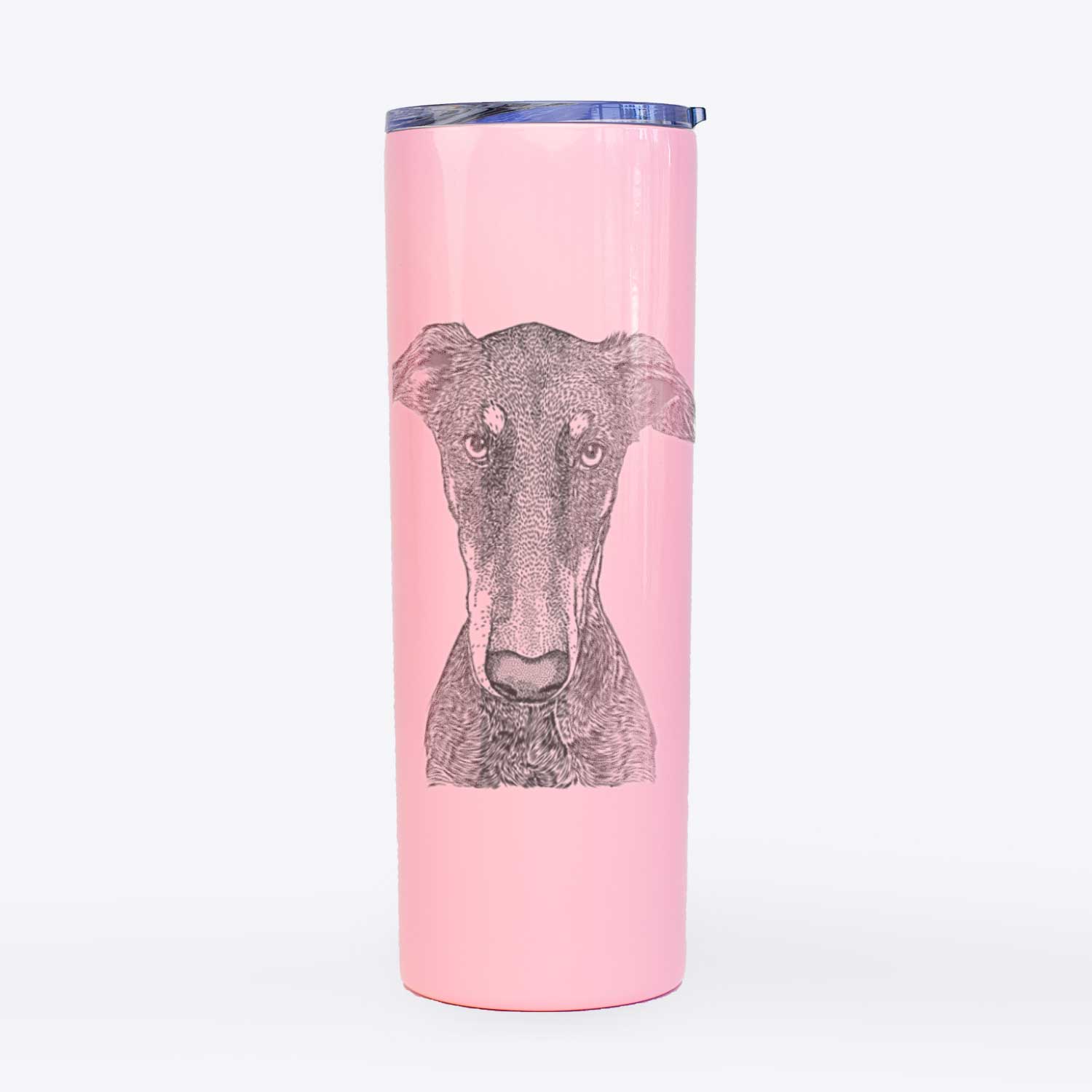 Princess Fiona the Doberman Pinscher - 20oz Skinny Tumbler