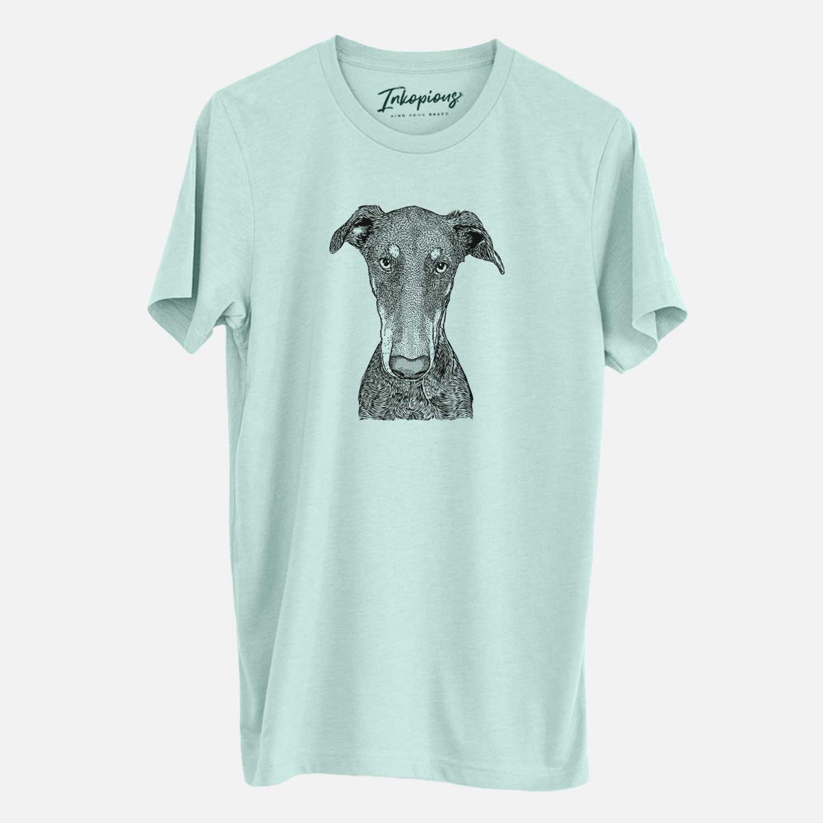 Bare Princess Fiona the Doberman Pinscher - Unisex Crewneck