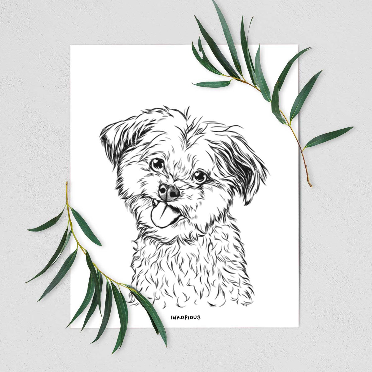 Puff the Malshi Art Print