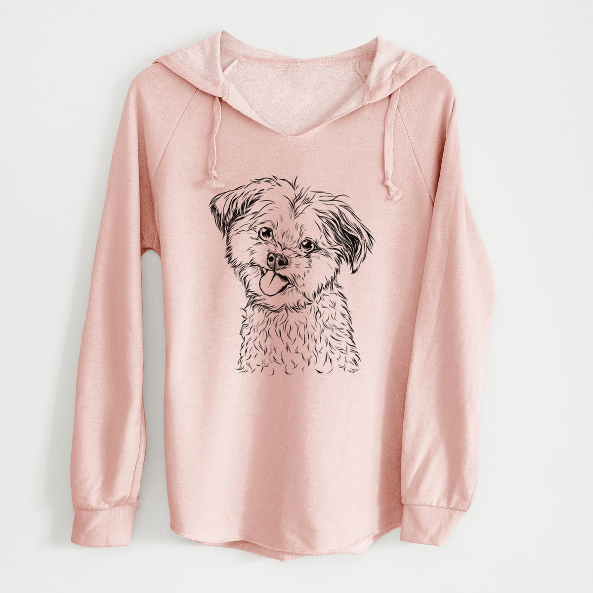 Bare Puff the Malshi - Cali Wave Hooded Sweatshirt