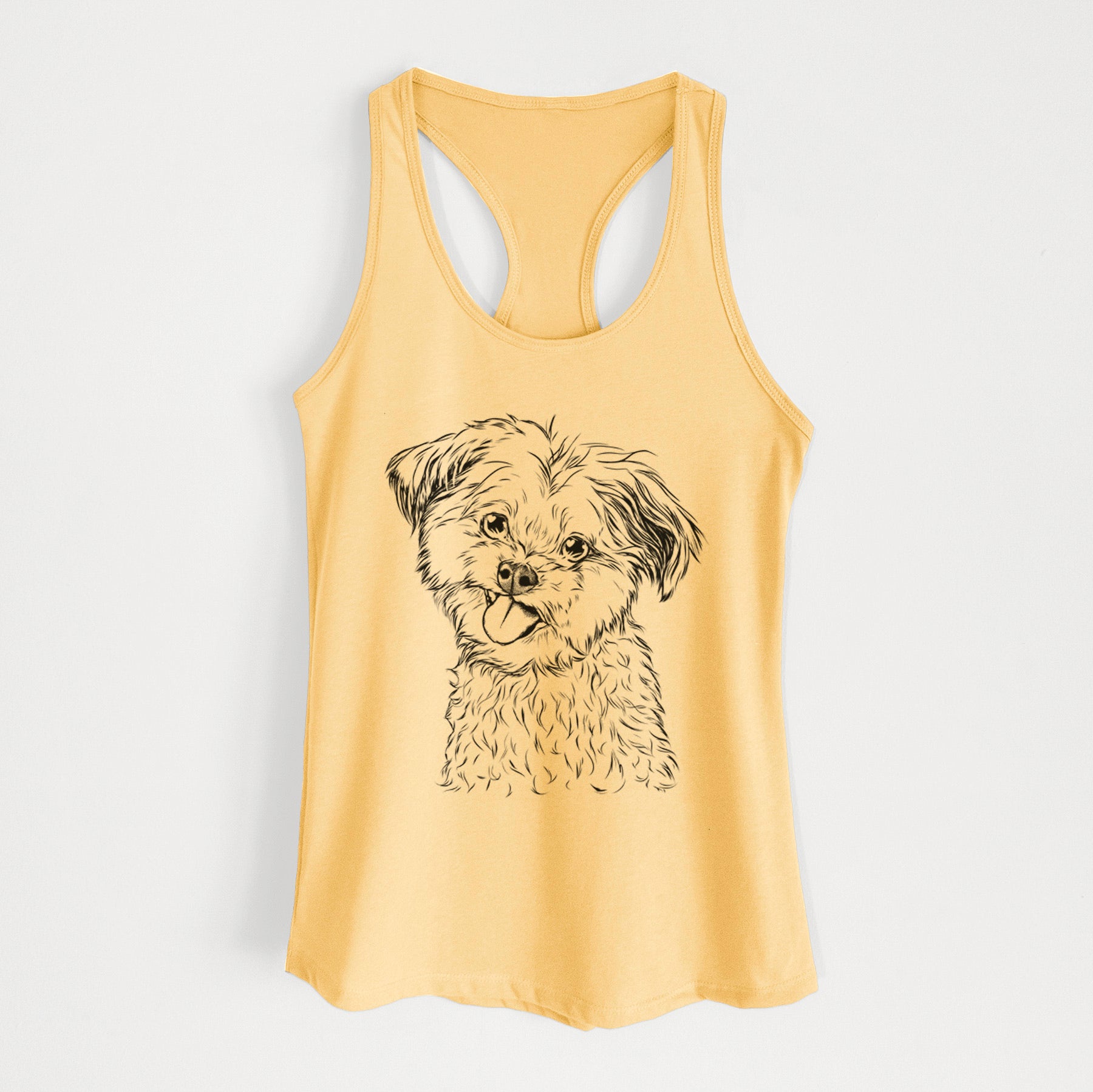 Puff the Malshi - Women's Racerback Tanktop