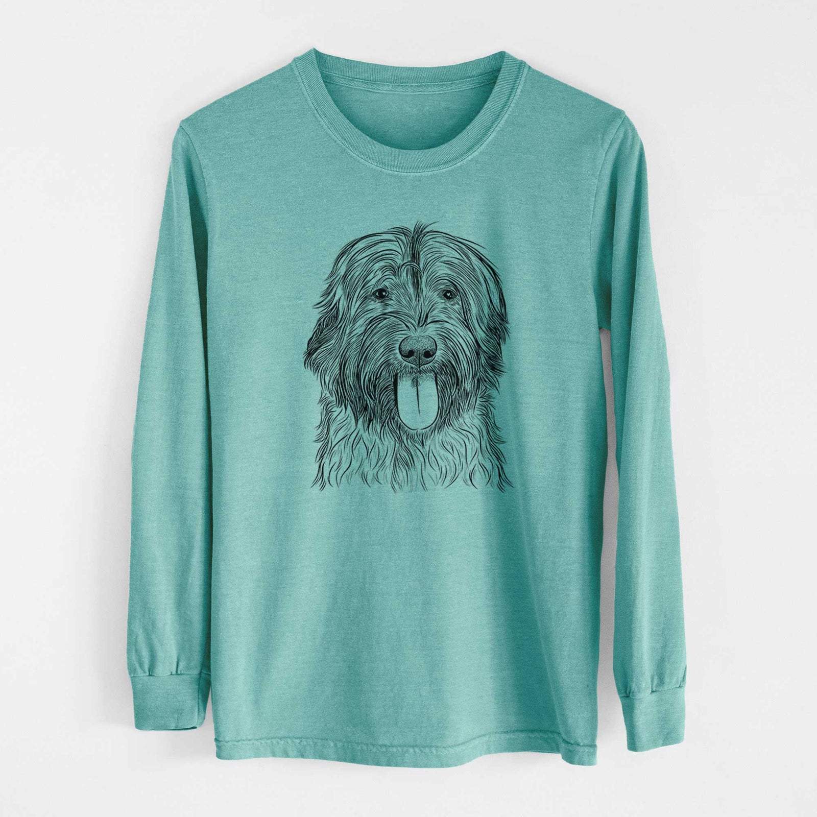 Bare Puig the Catalan Sheepdog - Heavyweight 100% Cotton Long Sleeve