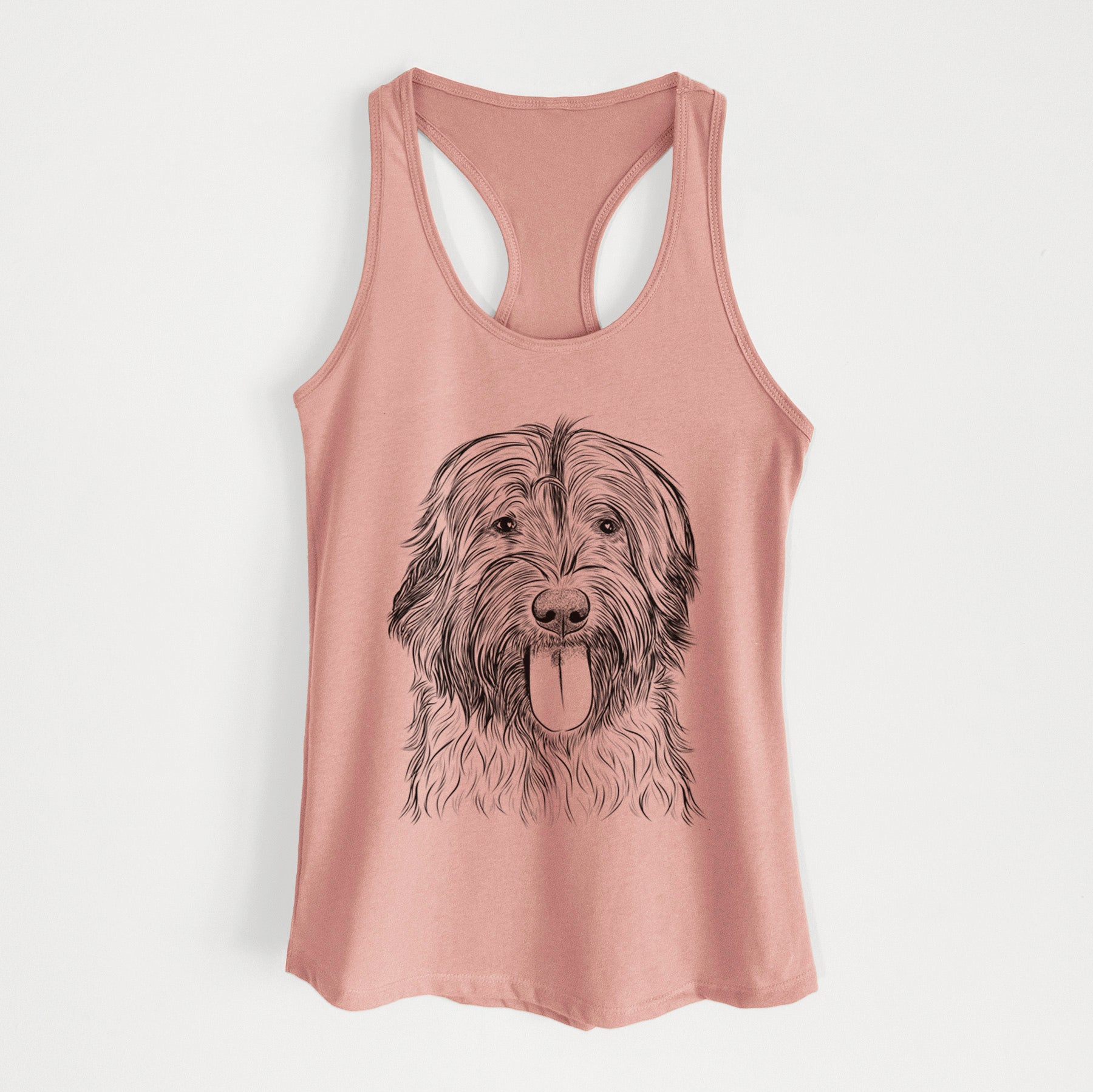 Puig the Catalan Sheepdog - Women's Racerback Tanktop