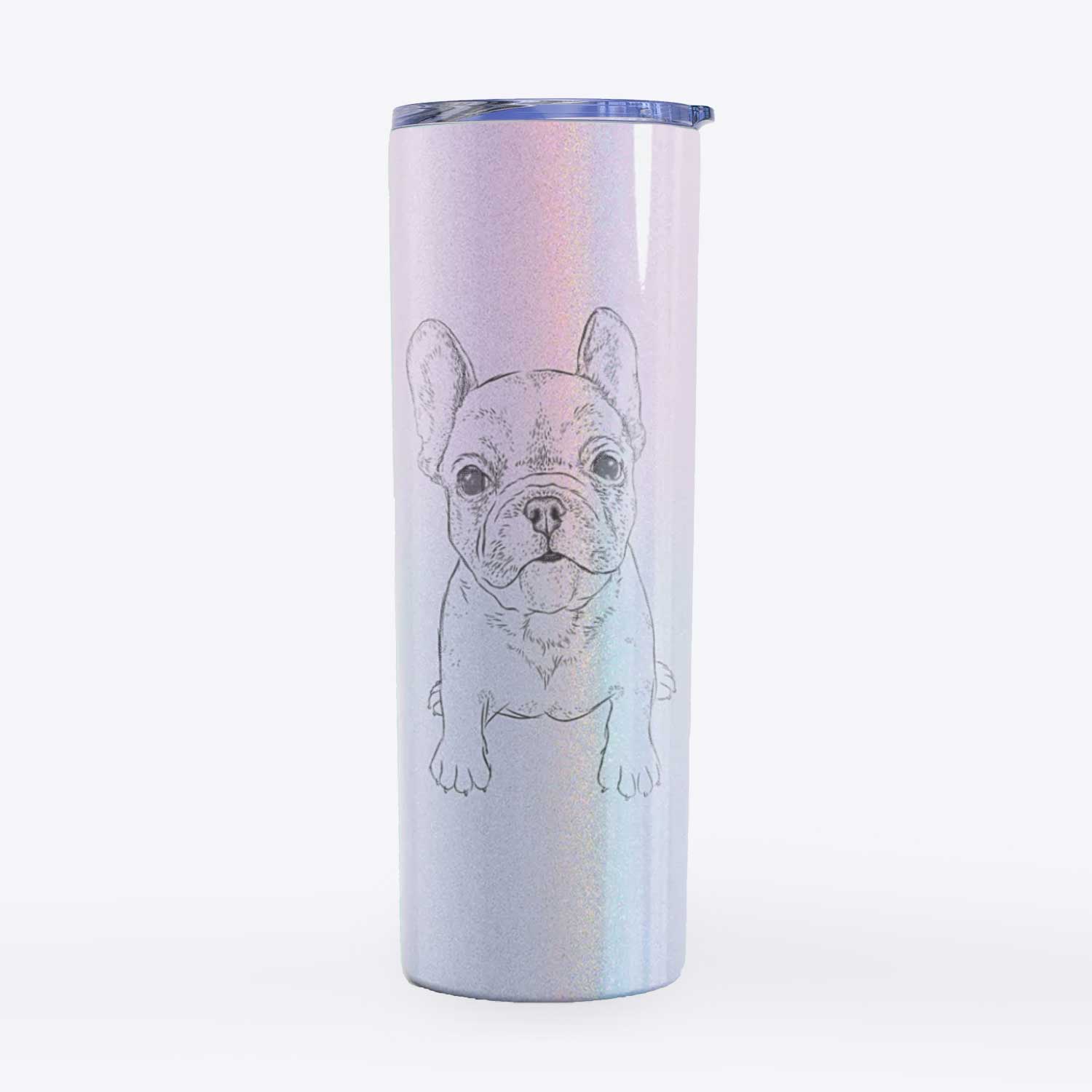 Puppy Pierre the French Bulldog - 20oz Skinny Tumbler