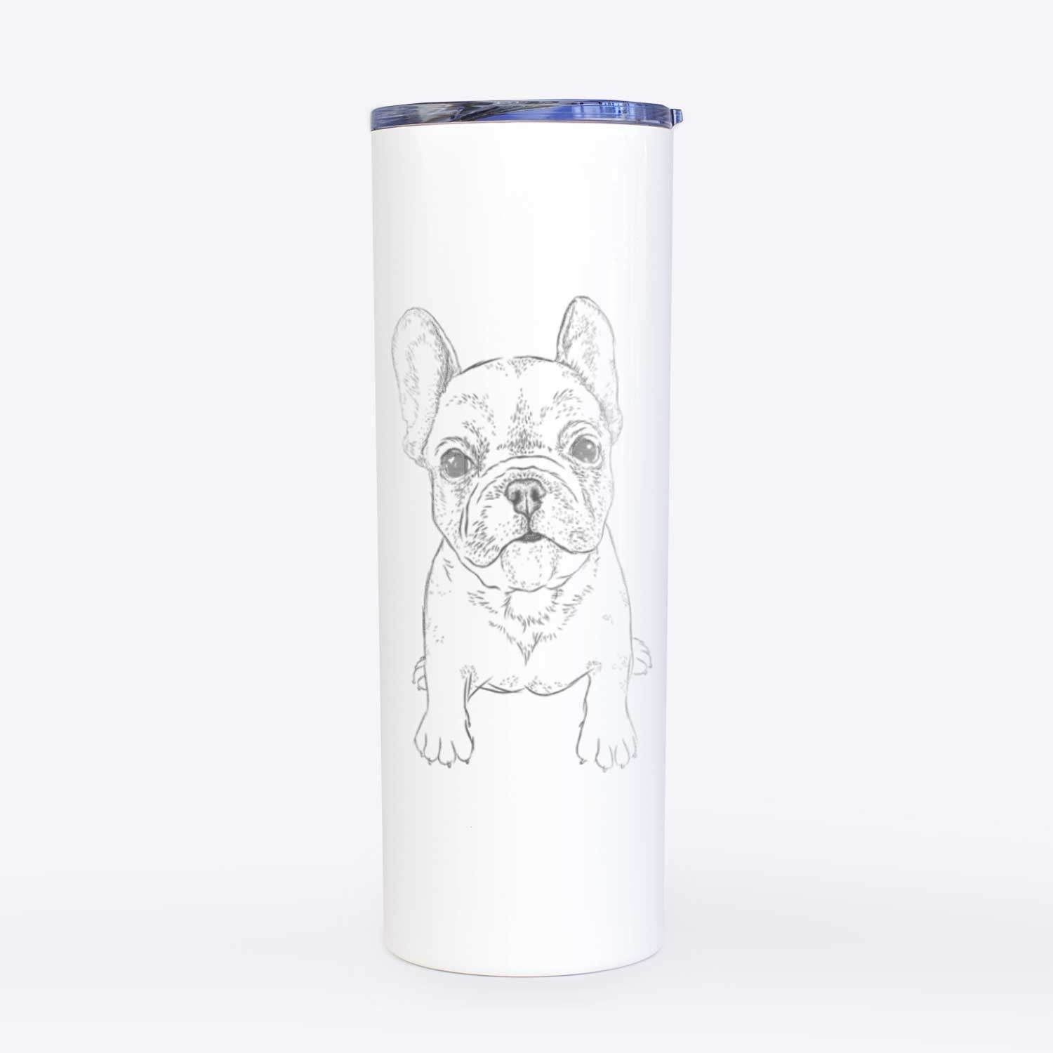 Puppy Pierre the French Bulldog - 20oz Skinny Tumbler