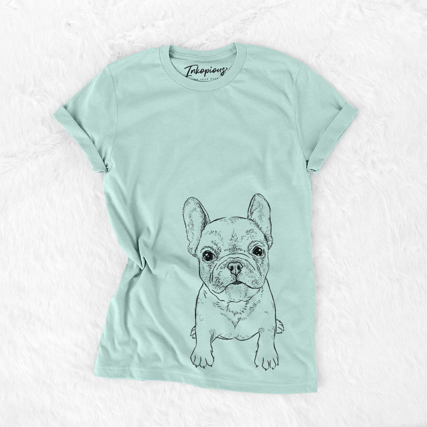 Puppy Pierre the French Bulldog - Bella Canvas Unisex Crewneck