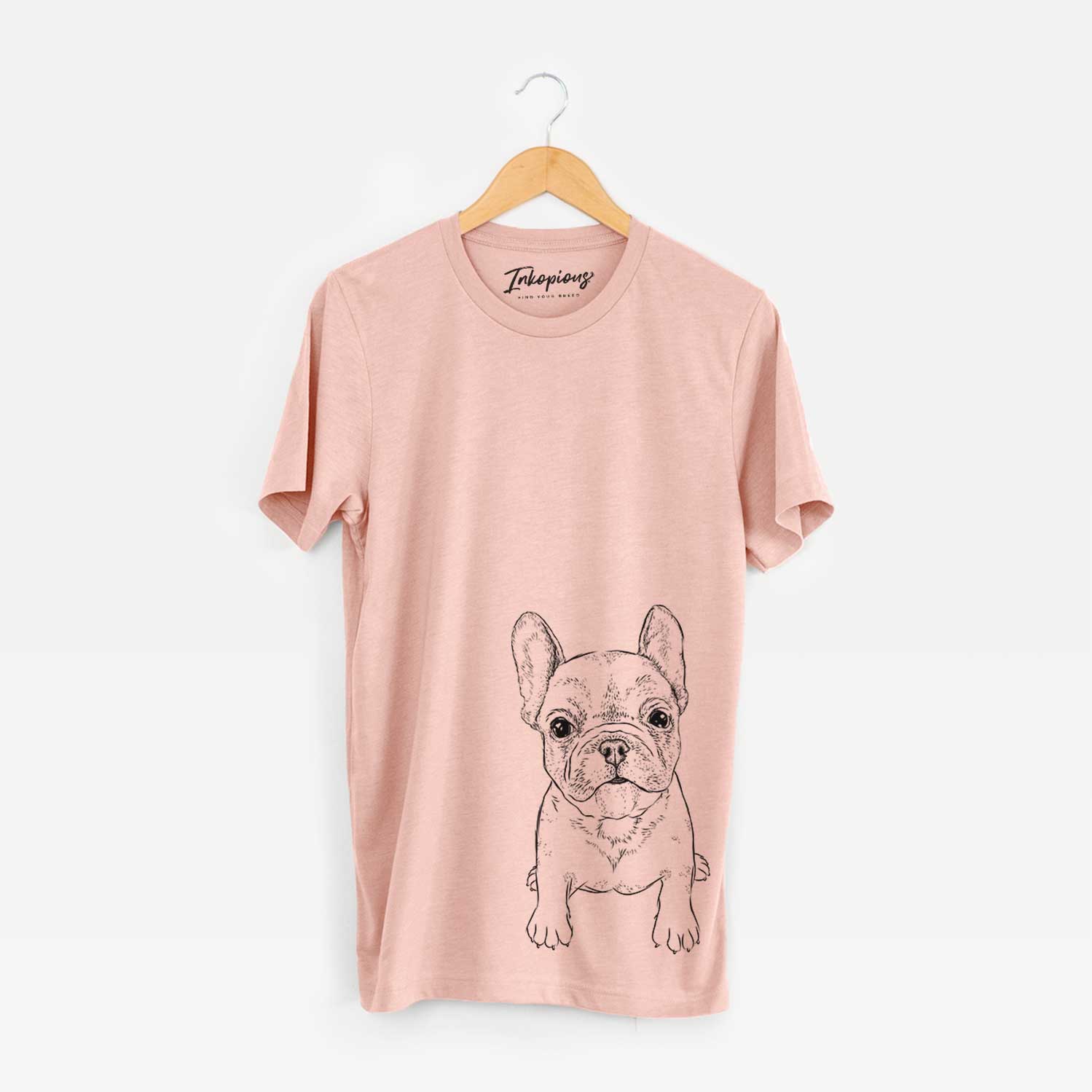 Puppy Pierre the French Bulldog - Bella Canvas Unisex Crewneck