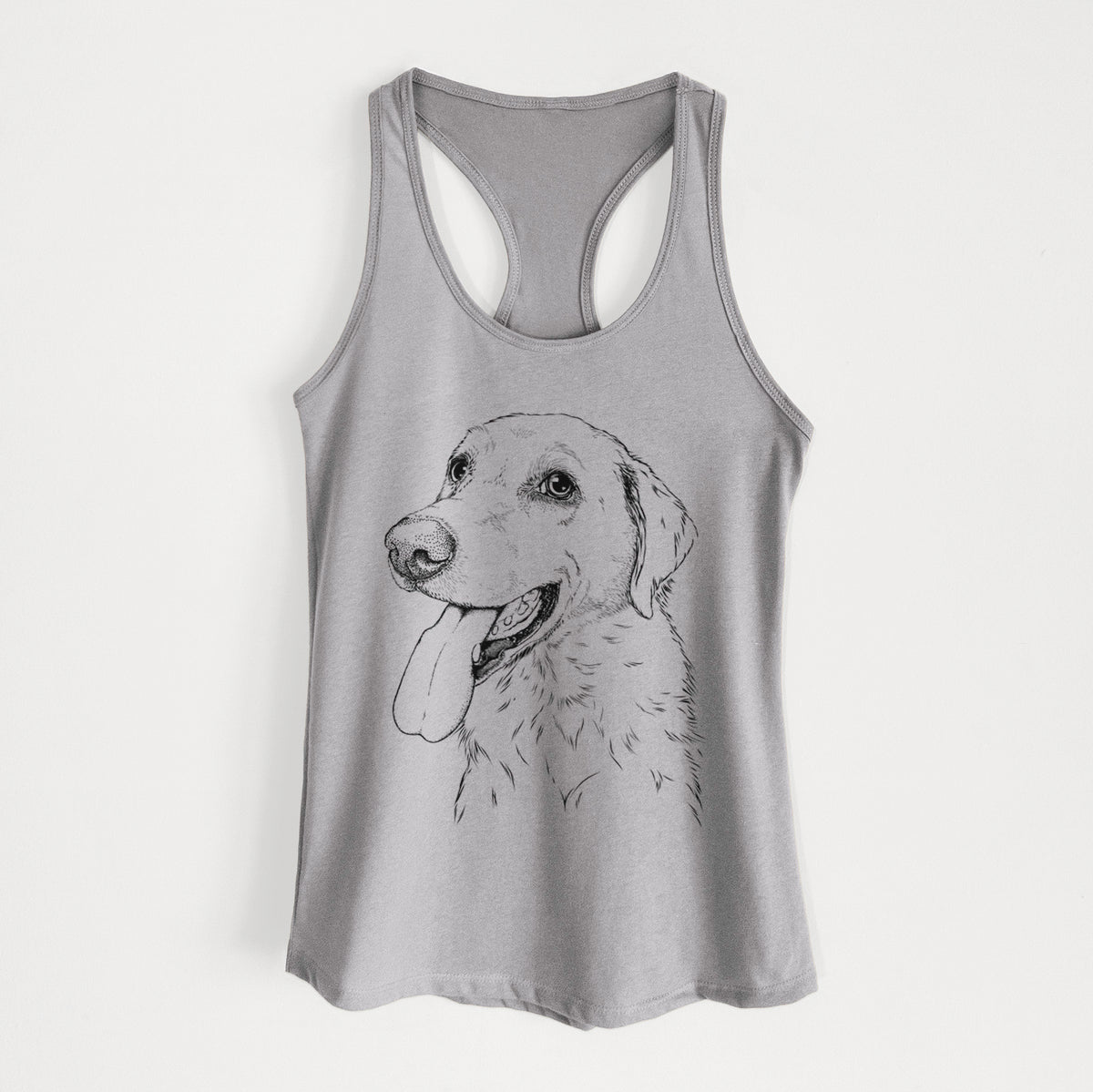 Purl the British Lab - Women&#39;s Racerback Tanktop