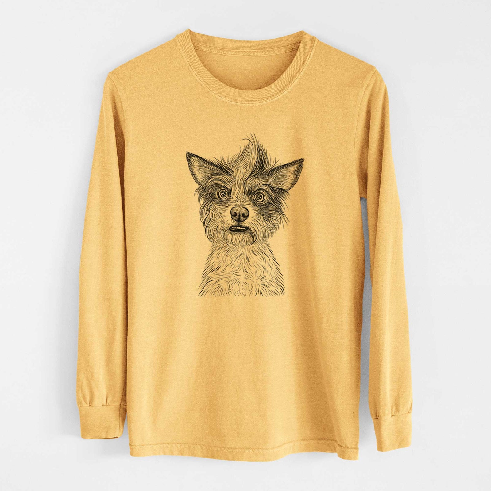 Bare Quigley the Mixed Breed - Heavyweight 100% Cotton Long Sleeve