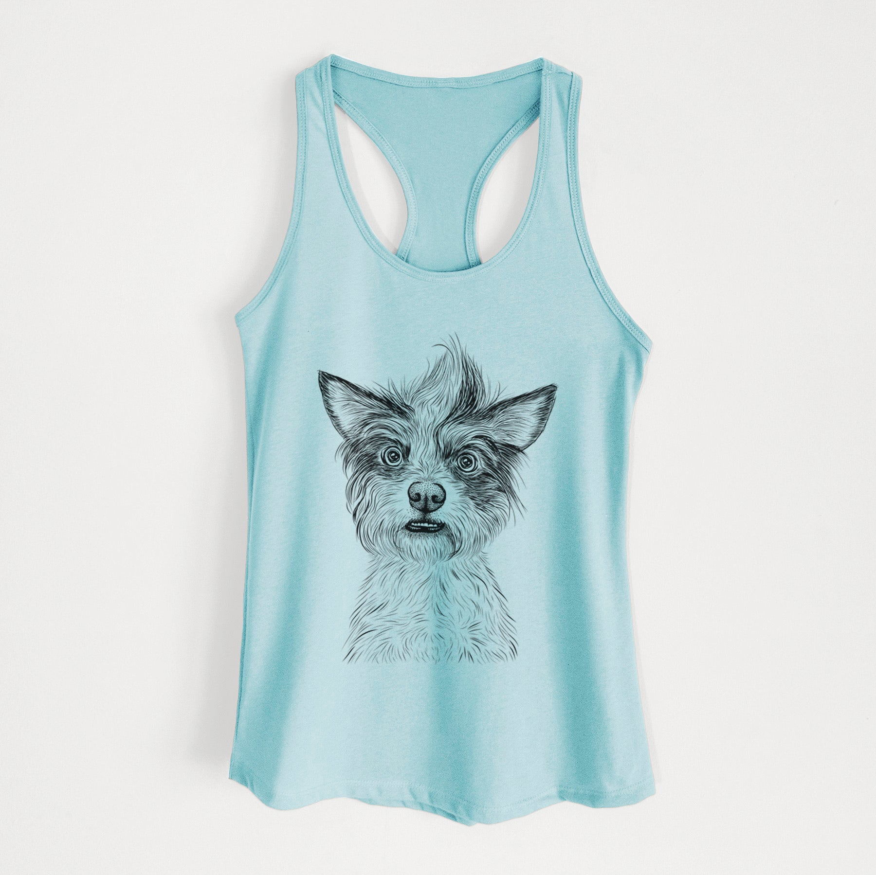 Quigley the Mixed Breed - Women's Racerback Tanktop