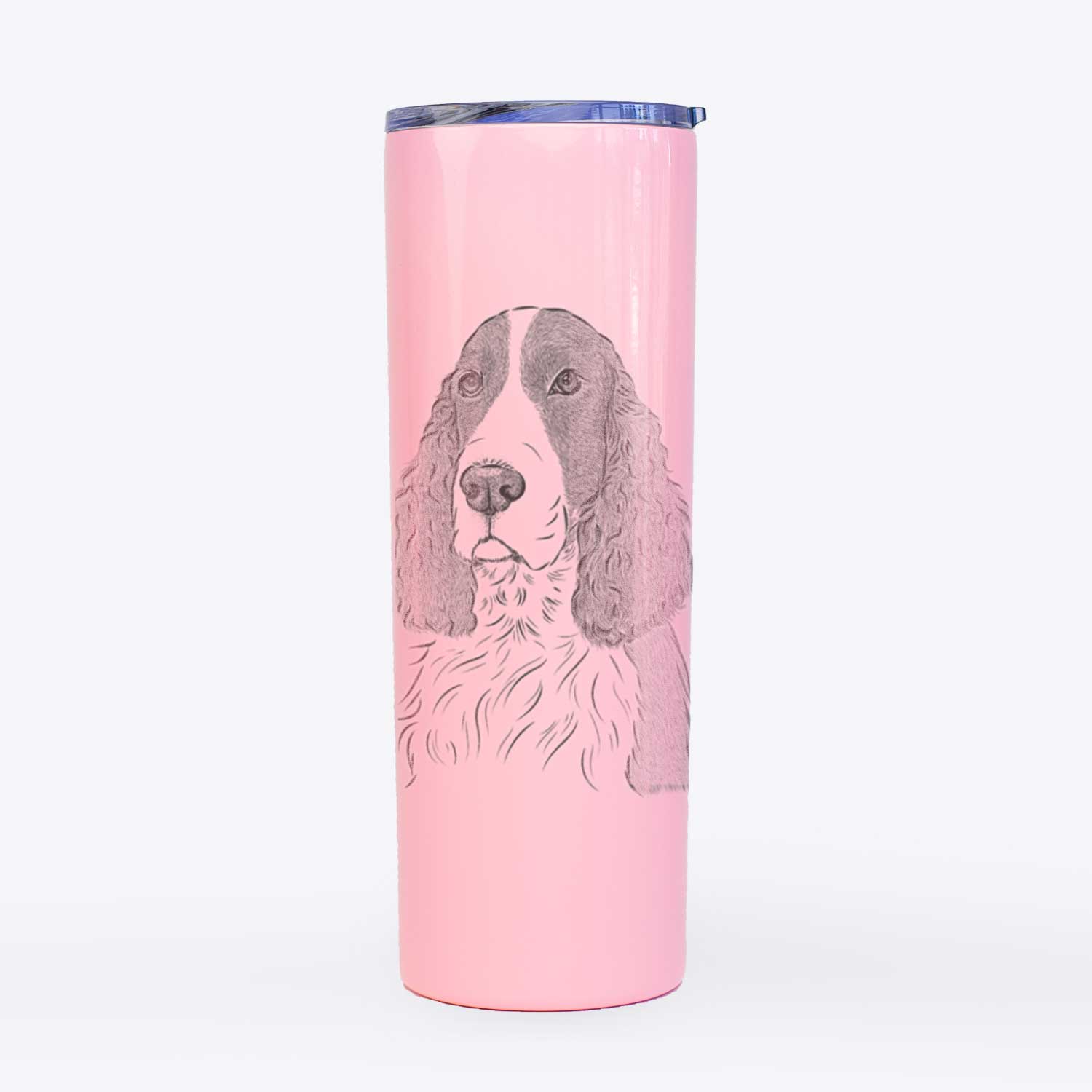 Quincy the English Springer Spaniel - 20oz Skinny Tumbler