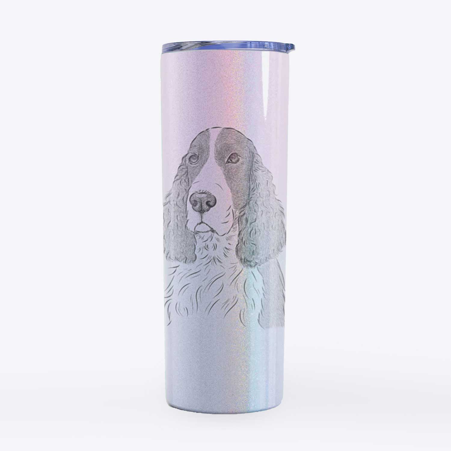 Quincy the English Springer Spaniel - 20oz Skinny Tumbler