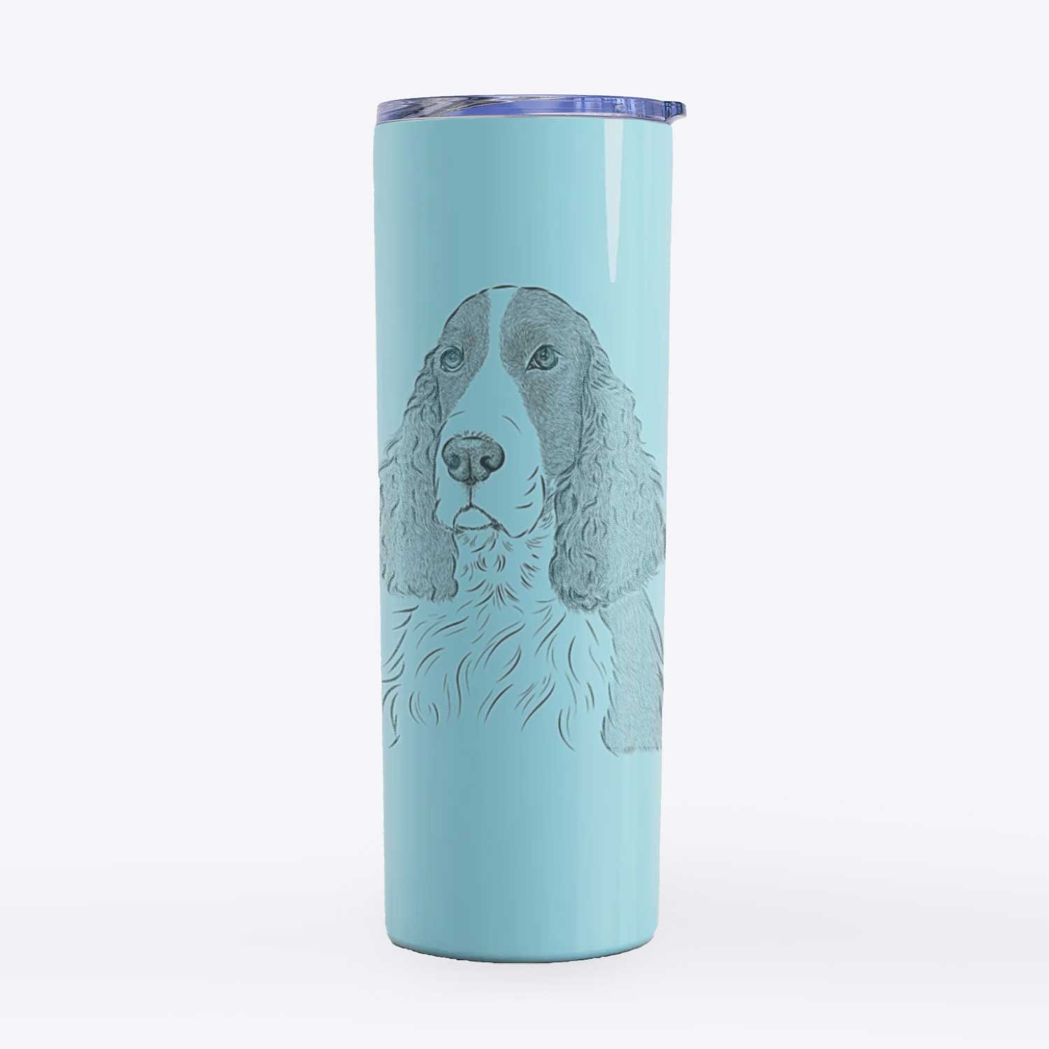 Quincy the English Springer Spaniel - 20oz Skinny Tumbler