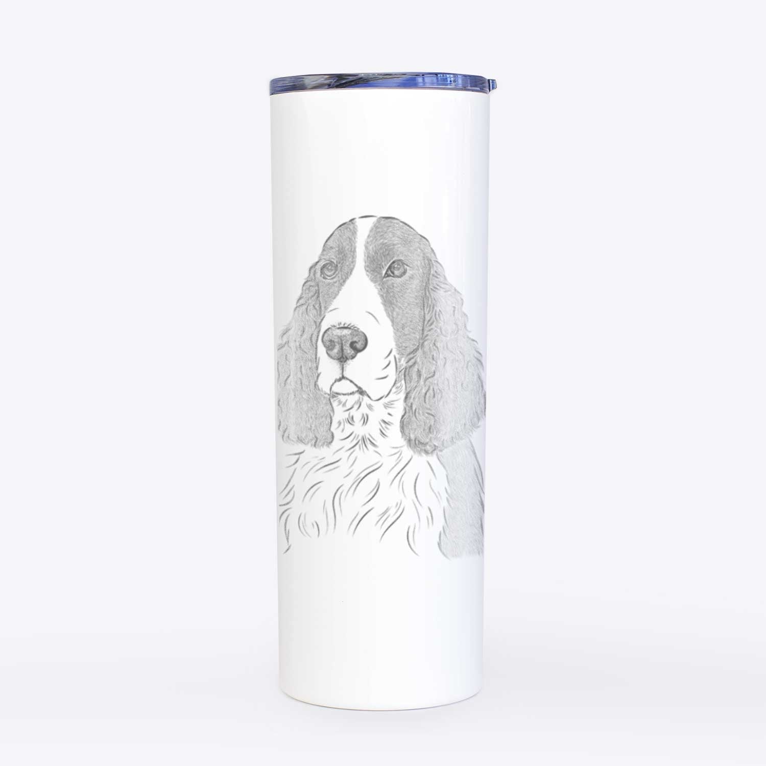 Quincy the English Springer Spaniel - 20oz Skinny Tumbler