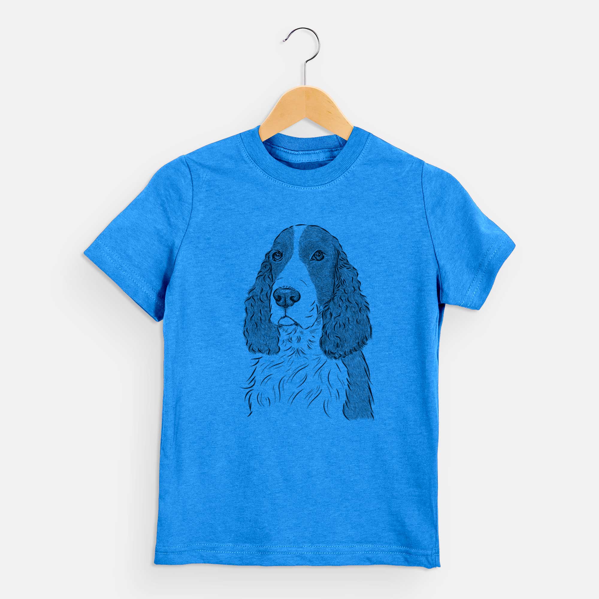 Bare Quincy the English Springer Spaniel - Kids/Youth/Toddler Shirt