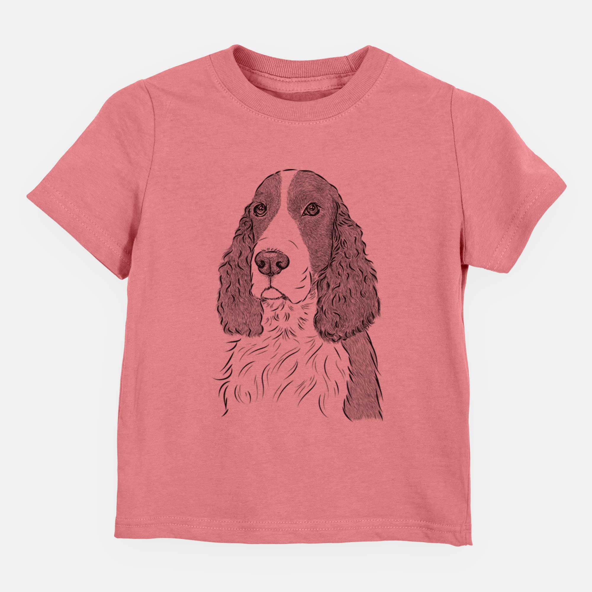 Bare Quincy the English Springer Spaniel - Kids/Youth/Toddler Shirt