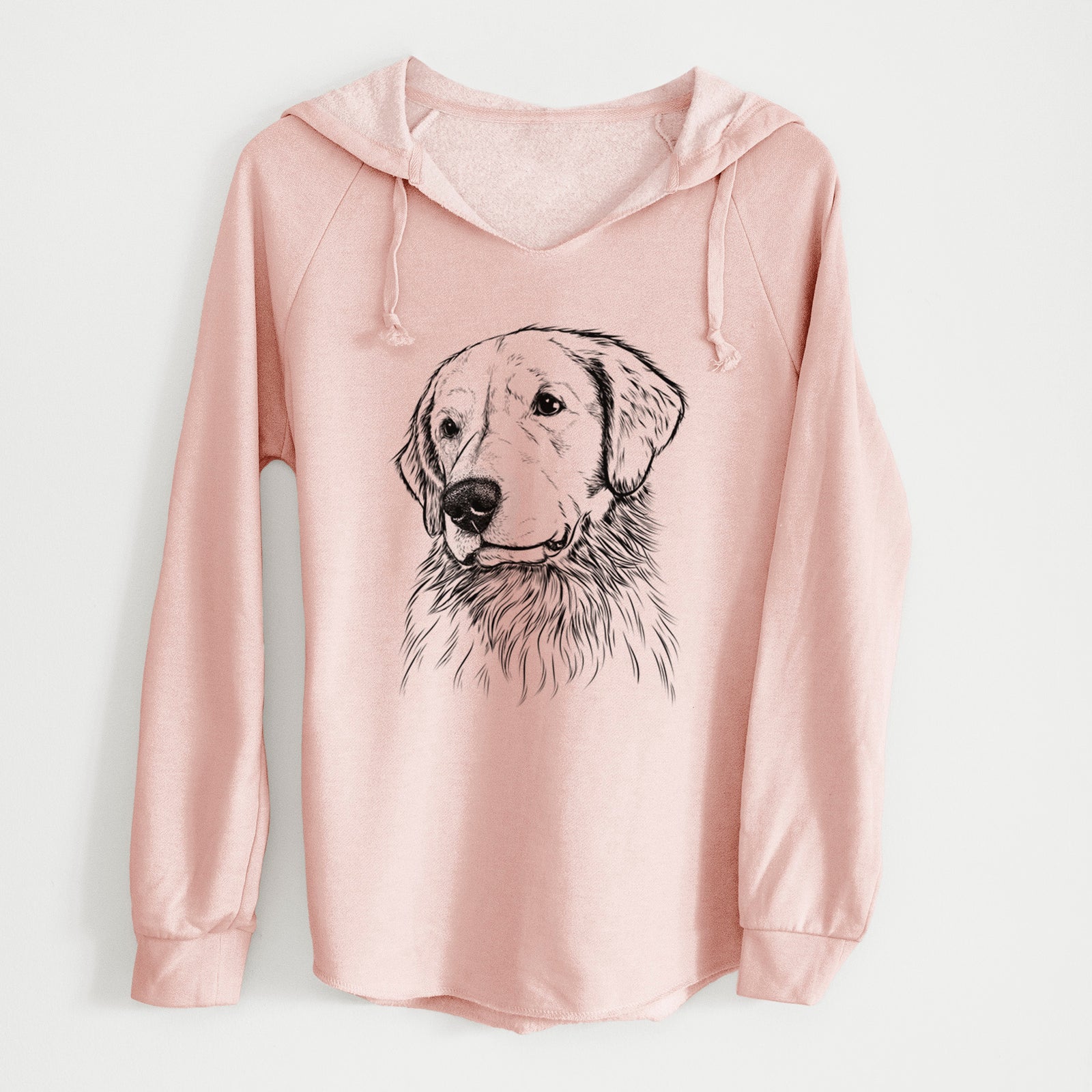 Bare Quinn the Golden Retriever - Cali Wave Hooded Sweatshirt
