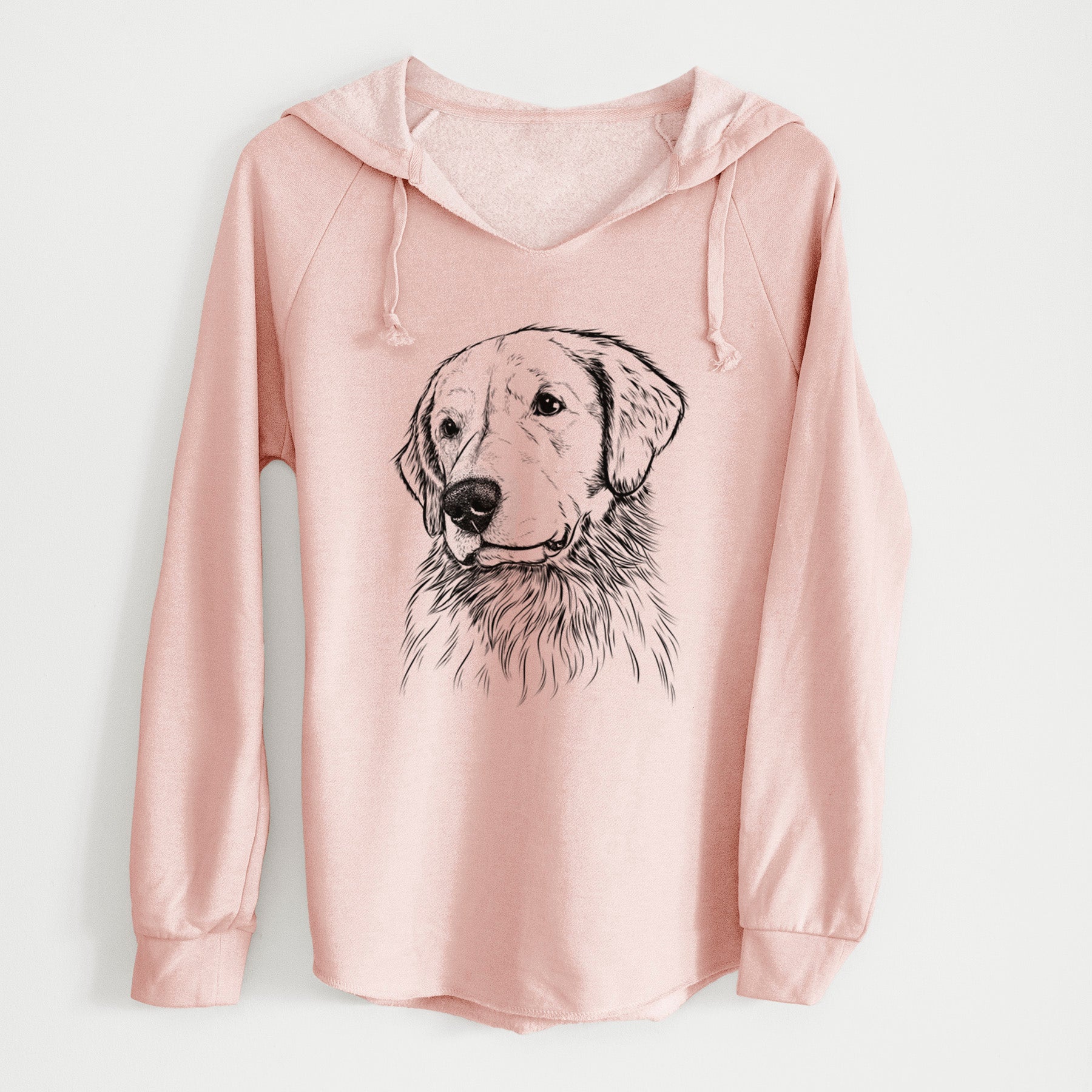 Bare Quinn the Golden Retriever - Cali Wave Hooded Sweatshirt
