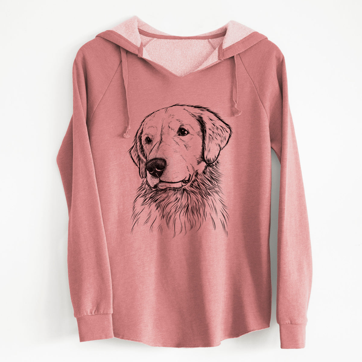 Bare Quinn the Golden Retriever - Cali Wave Hooded Sweatshirt