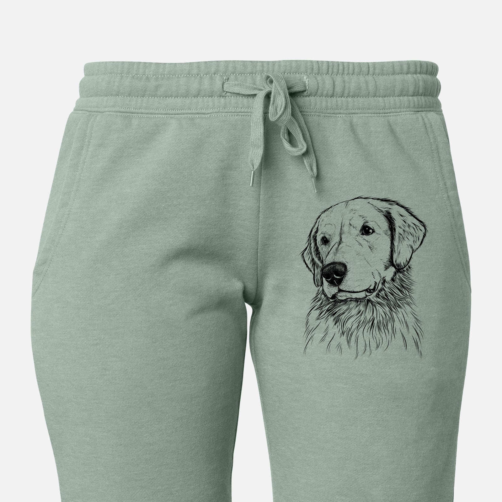 Quinn the Golden Retriever - Women's Cali Wave Joggers