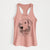 Quinn the Golden Retriever - Women's Racerback Tanktop