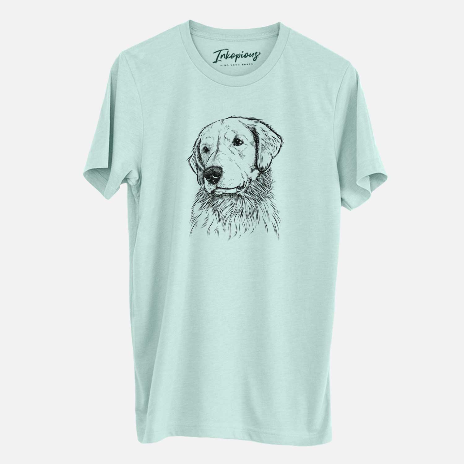 Bare Quinn the Golden Retriever - Unisex Crewneck
