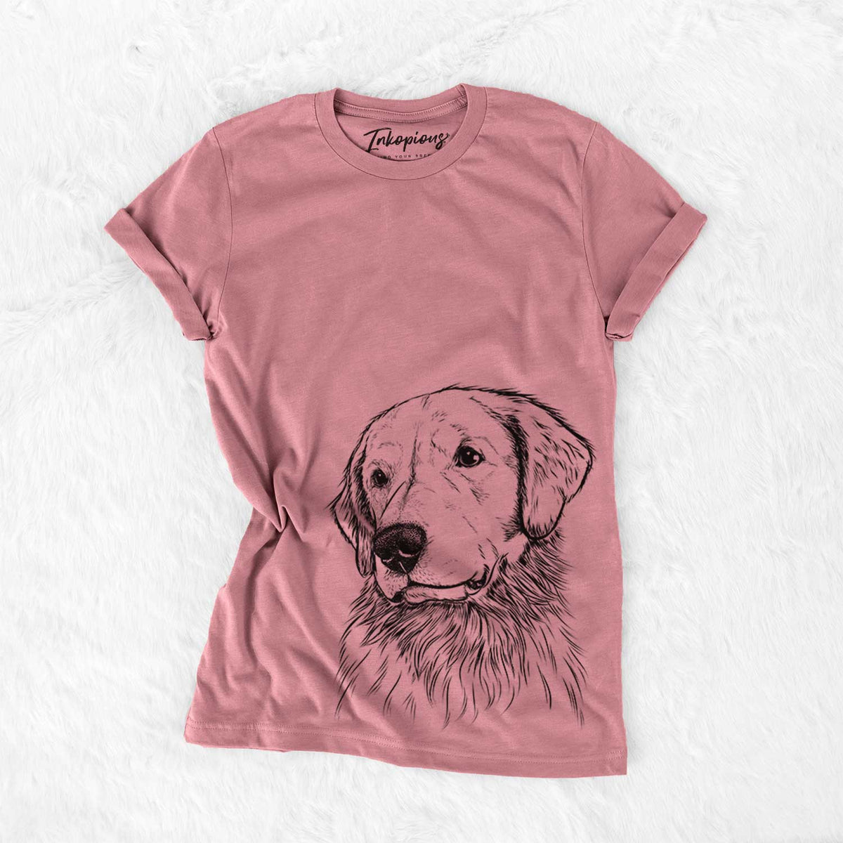 Quinn the Golden Retriever - Bella Canvas Unisex Crewneck