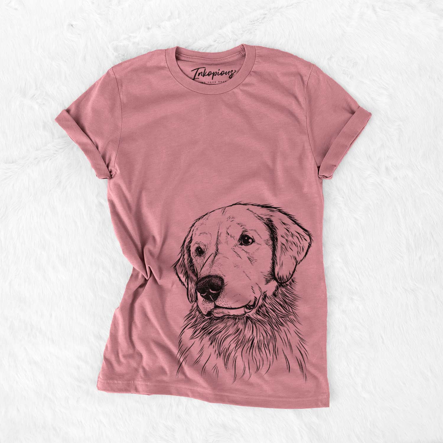 Quinn the Golden Retriever - Bella Canvas Unisex Crewneck