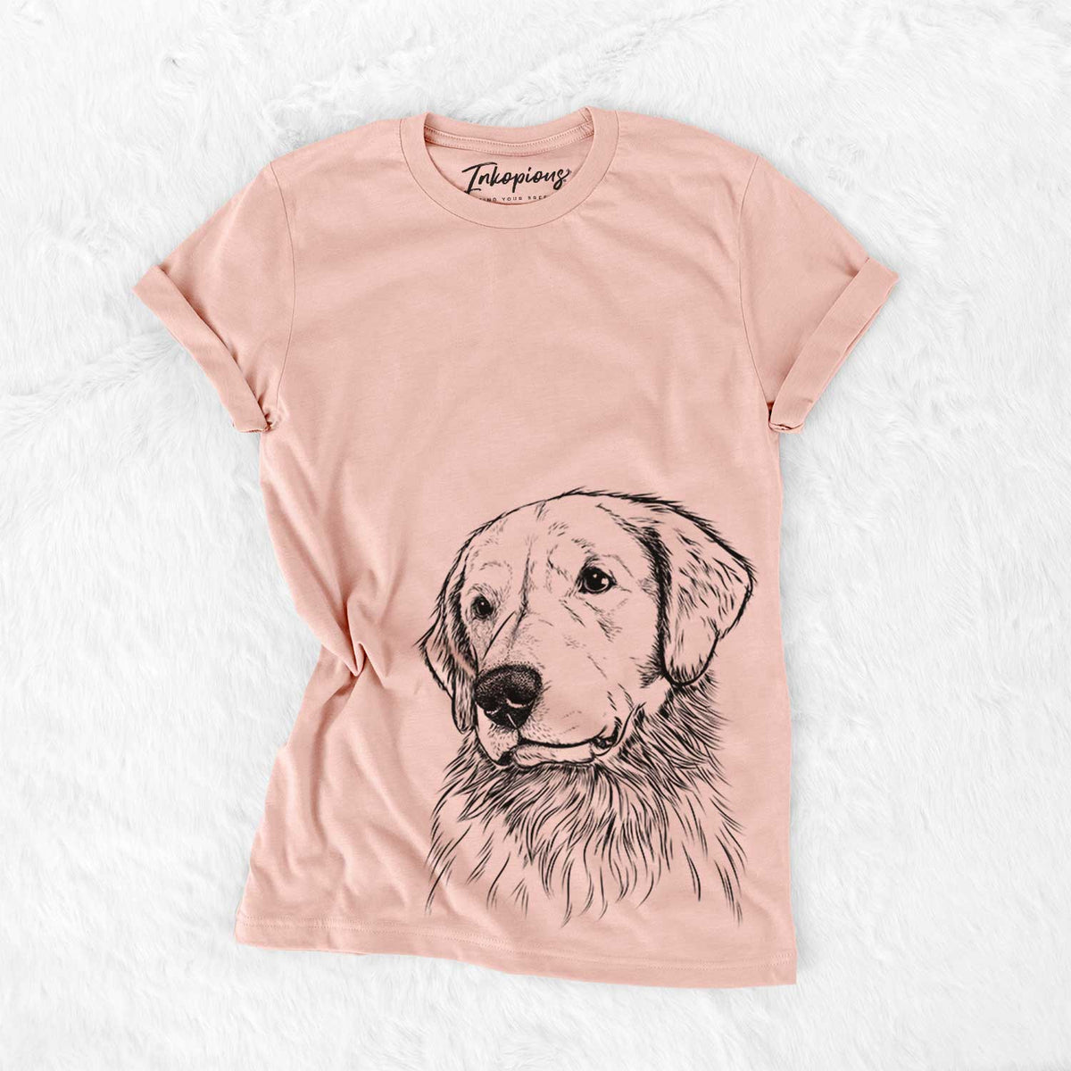 Quinn the Golden Retriever - Bella Canvas Unisex Crewneck