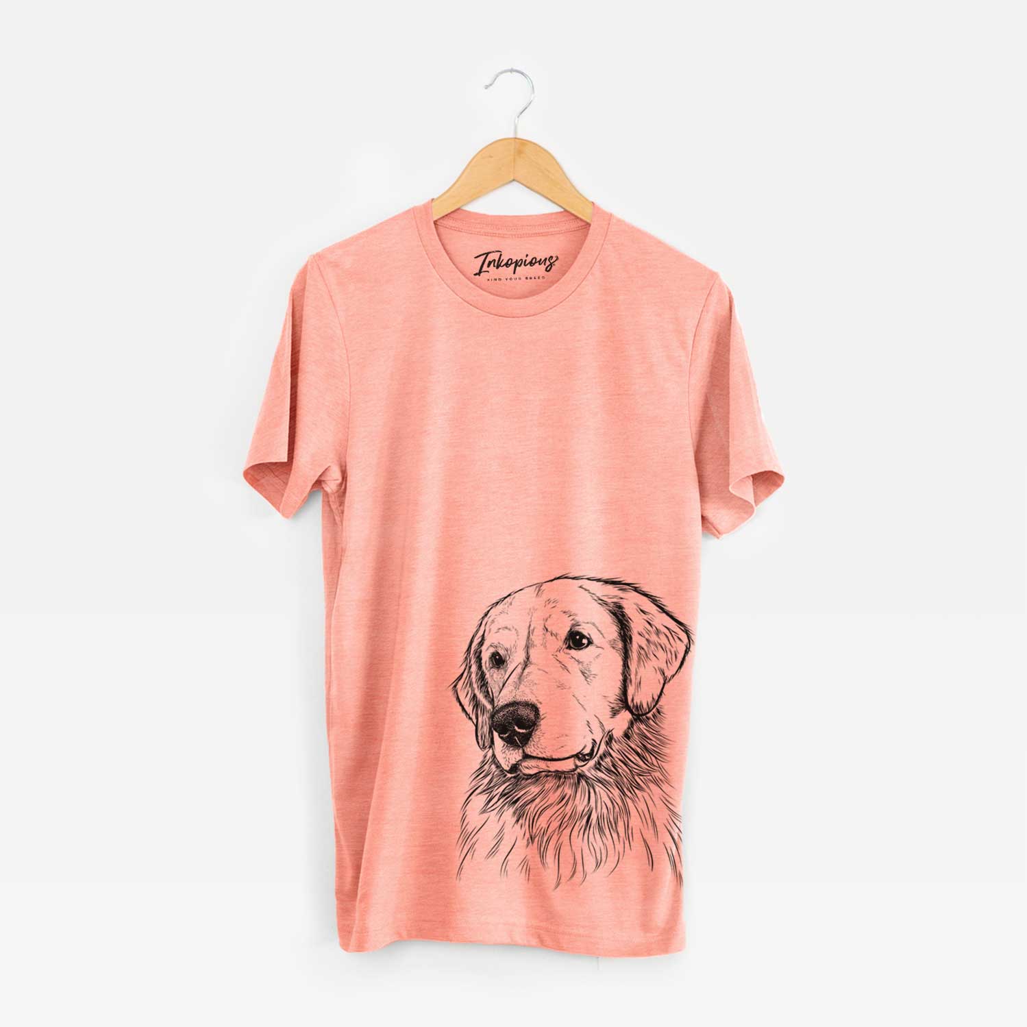 Bare Quinn the Golden Retriever - Unisex Crewneck