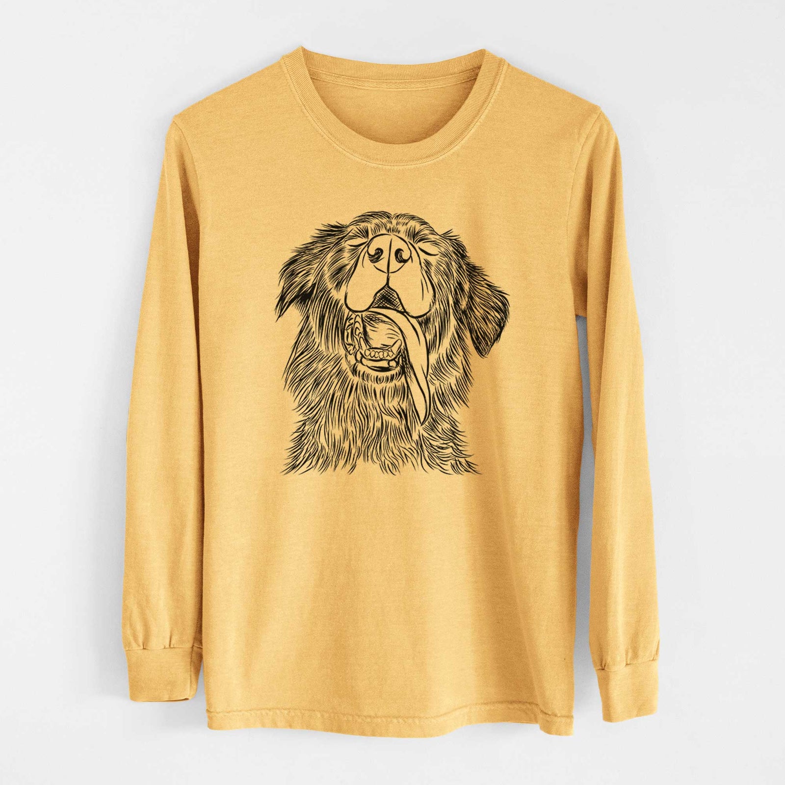 Bare Quint the Mixed Breed - Heavyweight 100% Cotton Long Sleeve