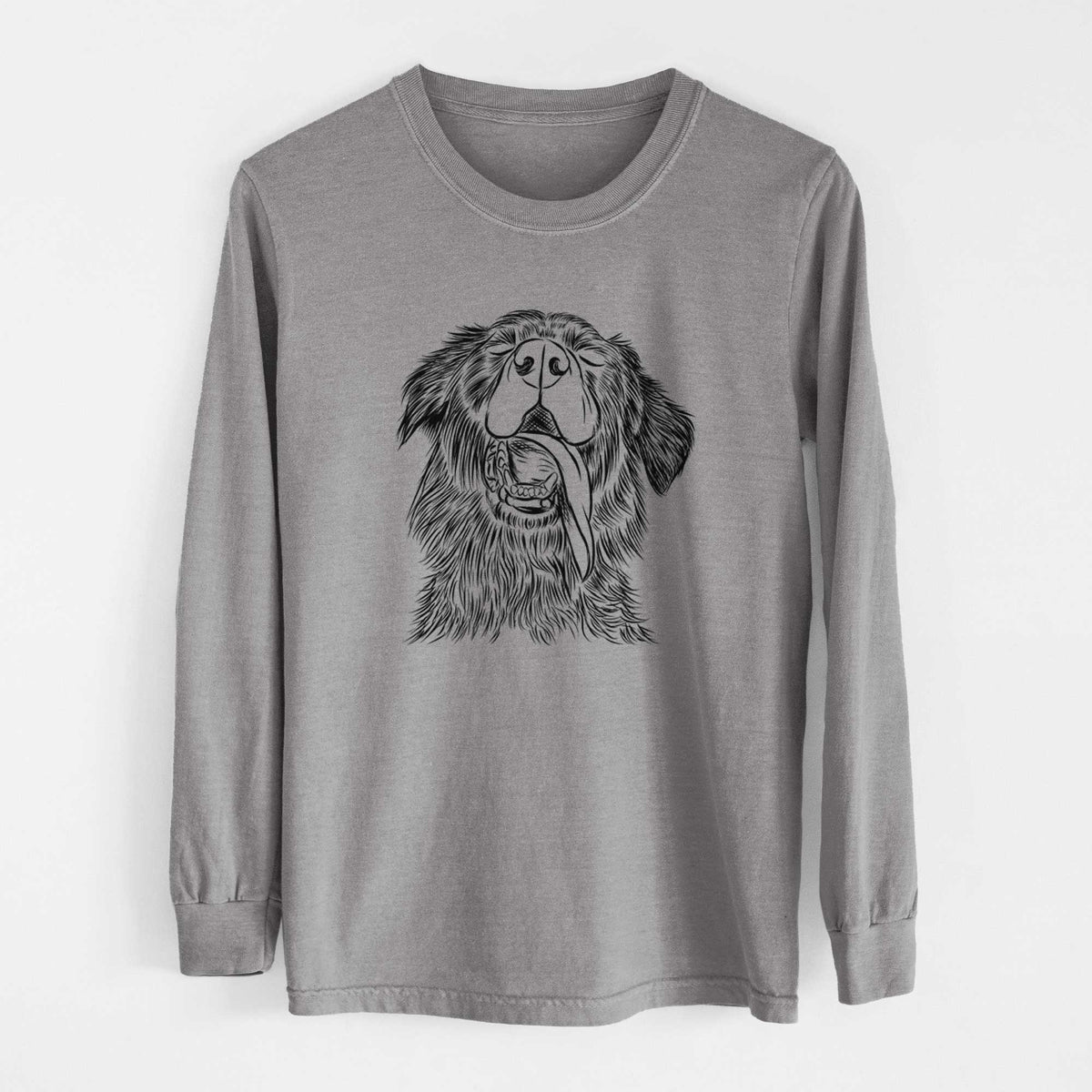 Bare Quint the Mixed Breed - Heavyweight 100% Cotton Long Sleeve