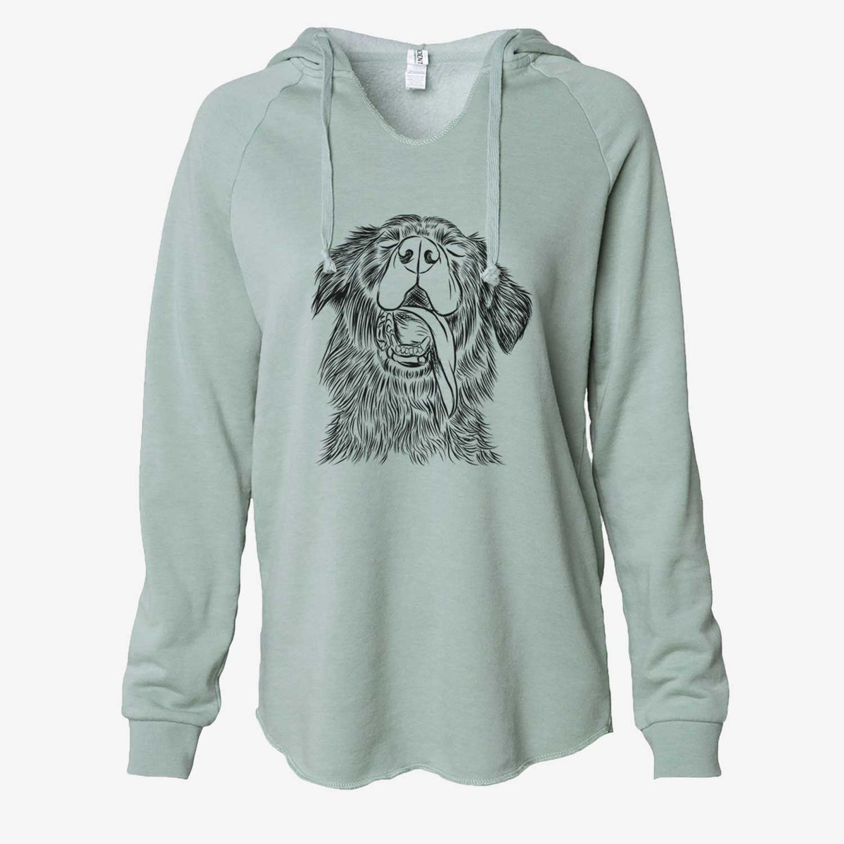 Quint the Mixed Breed - Cali Wave Hooded Sweatshirt