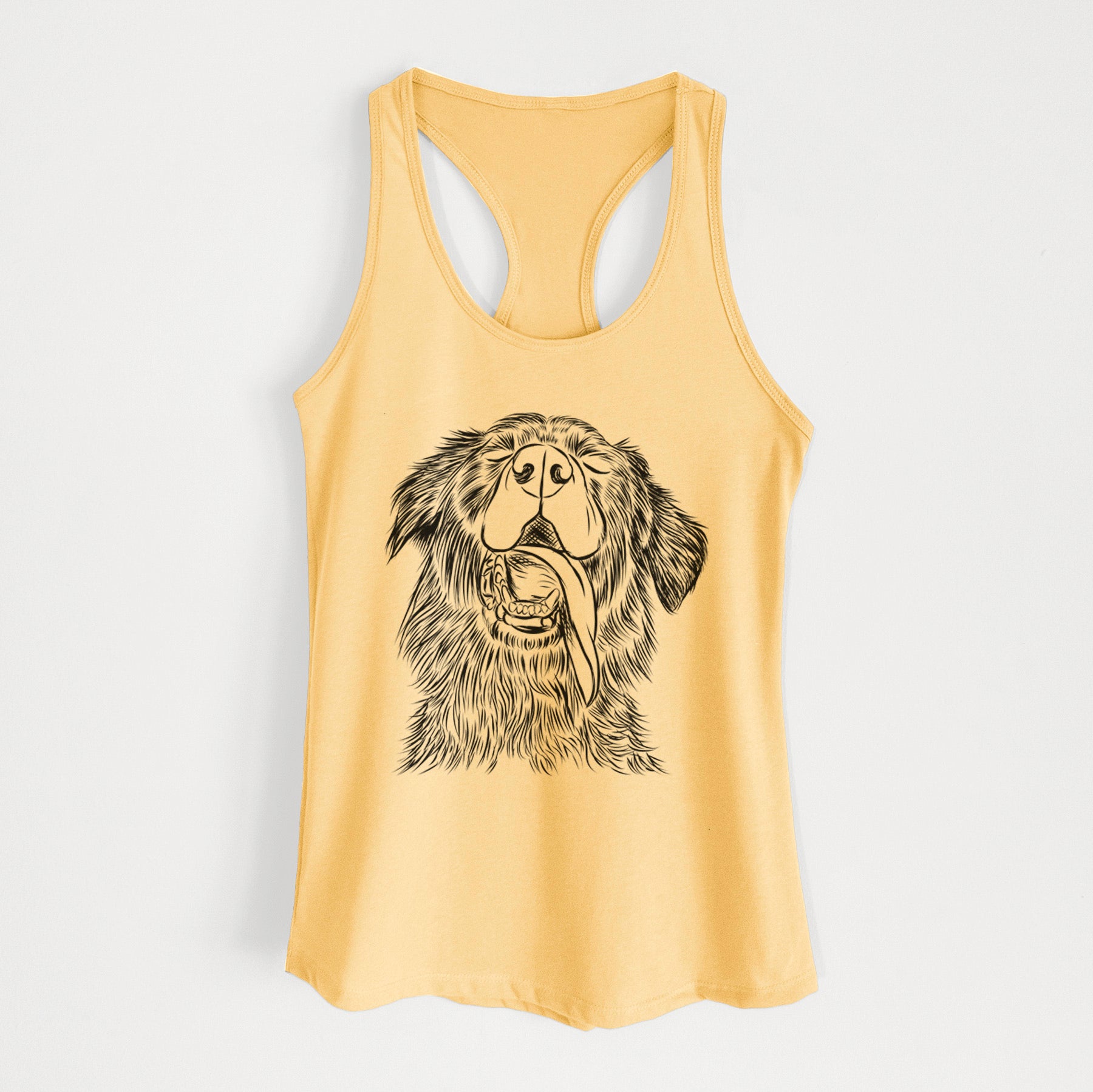 Quint the Mixed Breed - Women's Racerback Tanktop