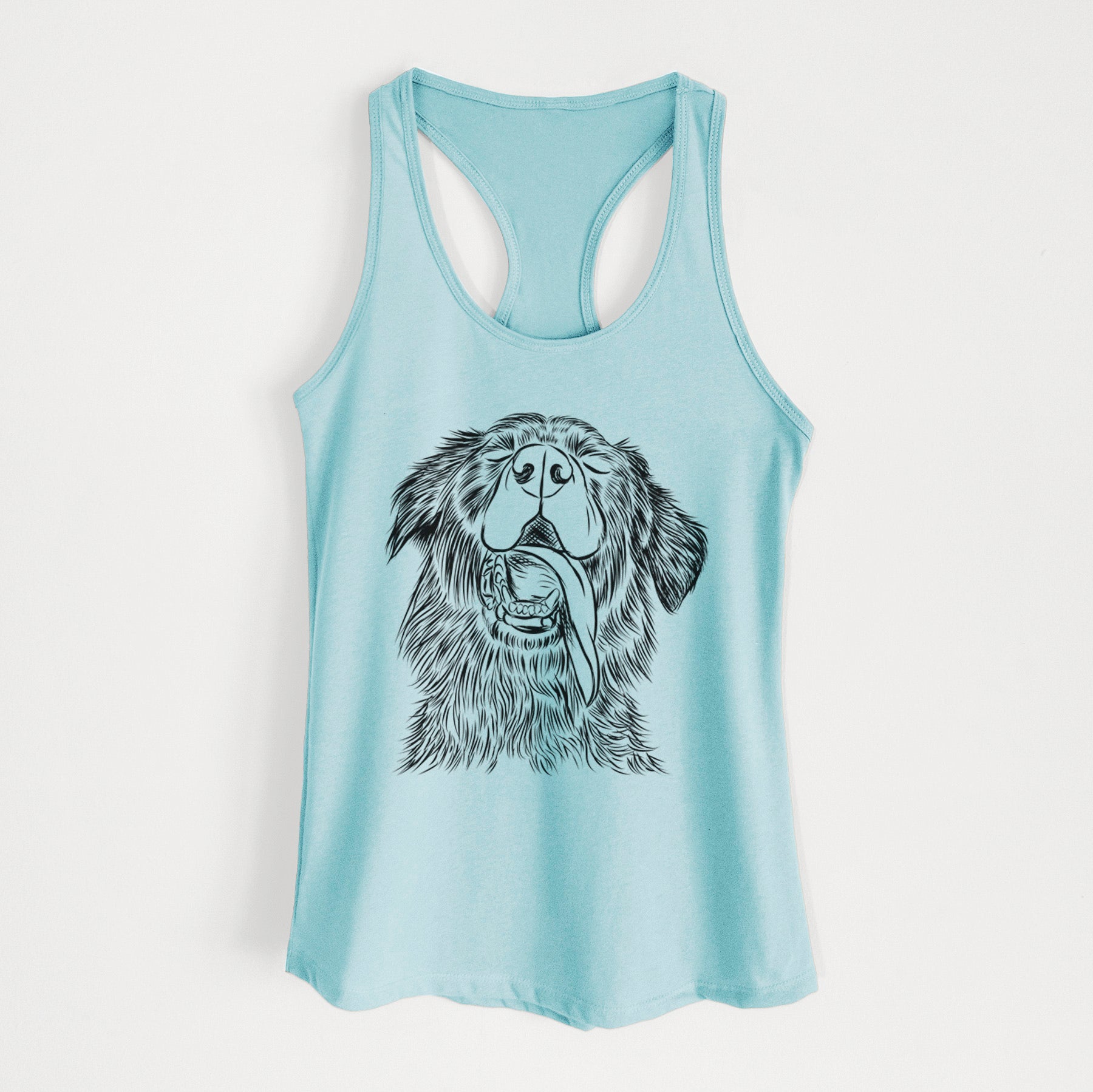 Quint the Mixed Breed - Women's Racerback Tanktop