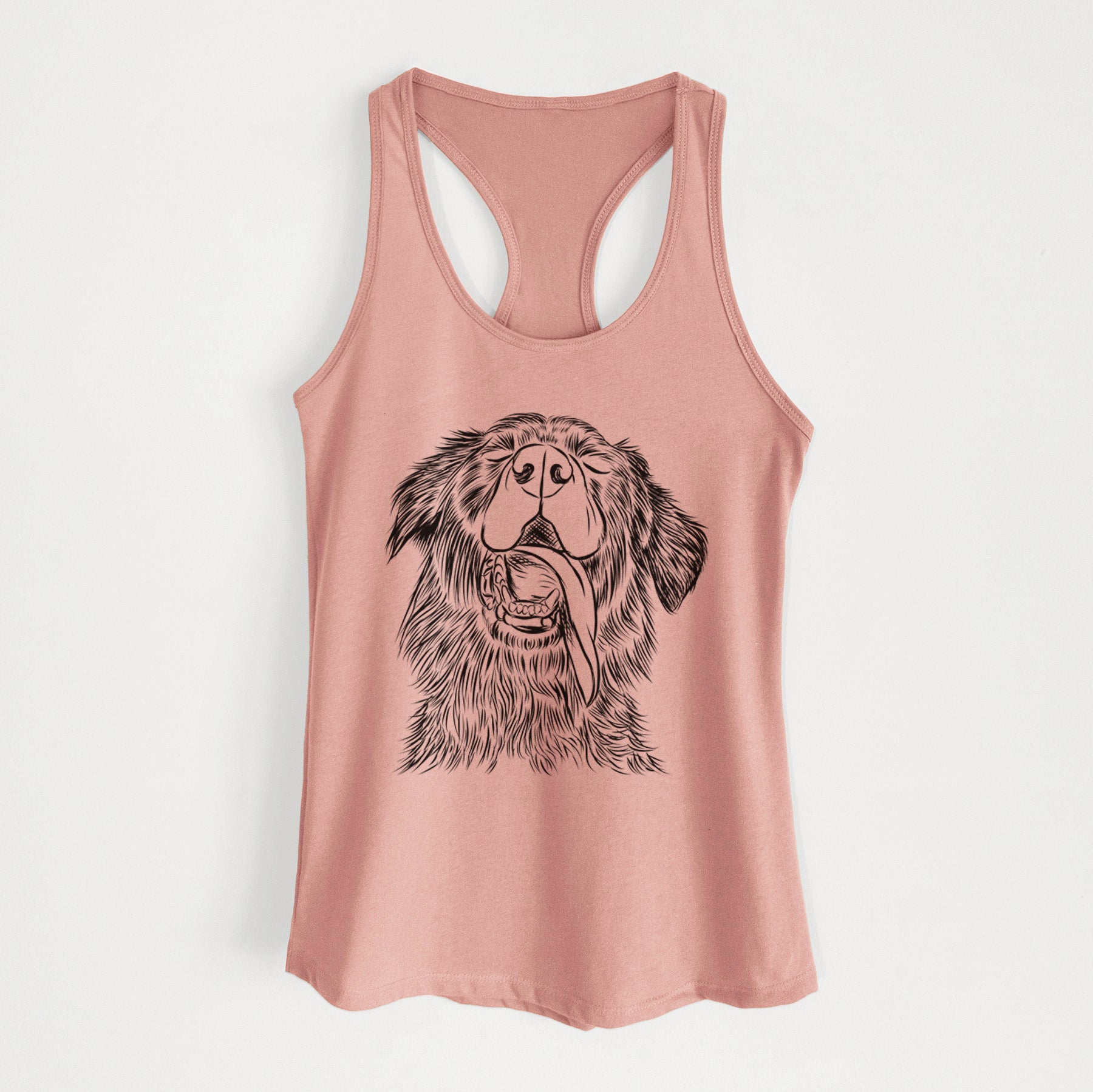 Quint the Mixed Breed - Women's Racerback Tanktop