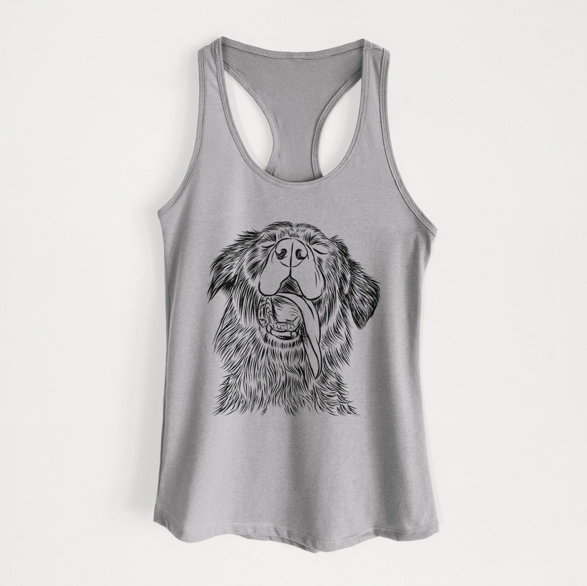 Quint the Mixed Breed - Women&#39;s Racerback Tanktop