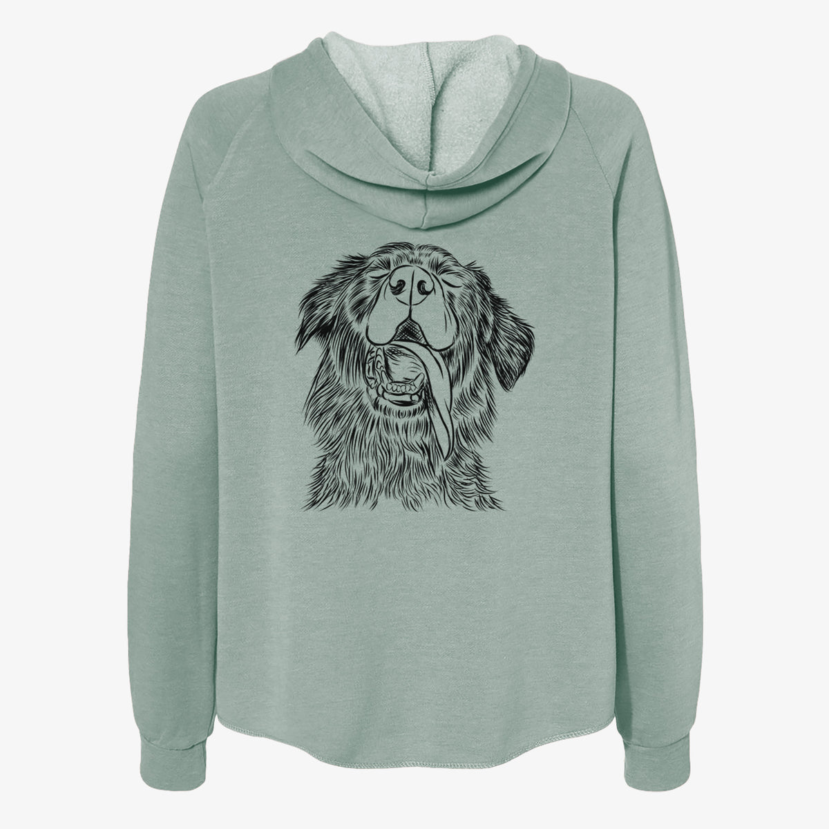 Quint the Mixed Breed - Women's Cali Wave Zip-Up Sweatshirt